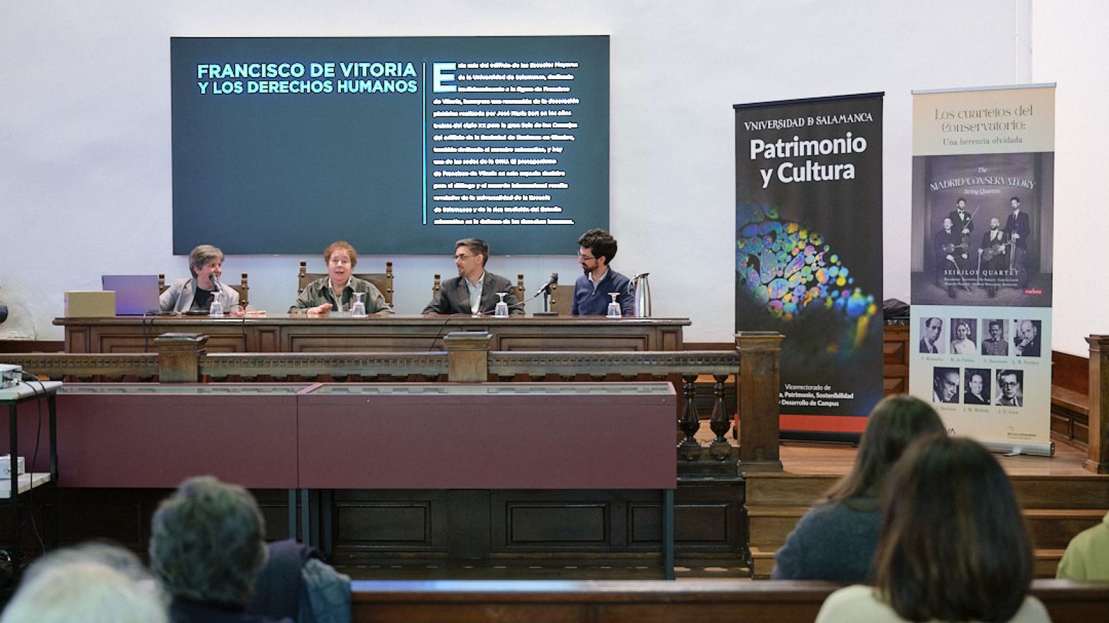 La Universidad de Salamanca acoge la presentación del nuevo disco del cuarteto Seikilos