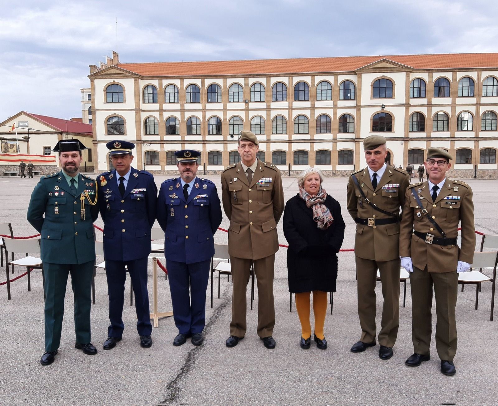 Toma de posesión teniente coronel D. Luis Fernando Núñez Allué
