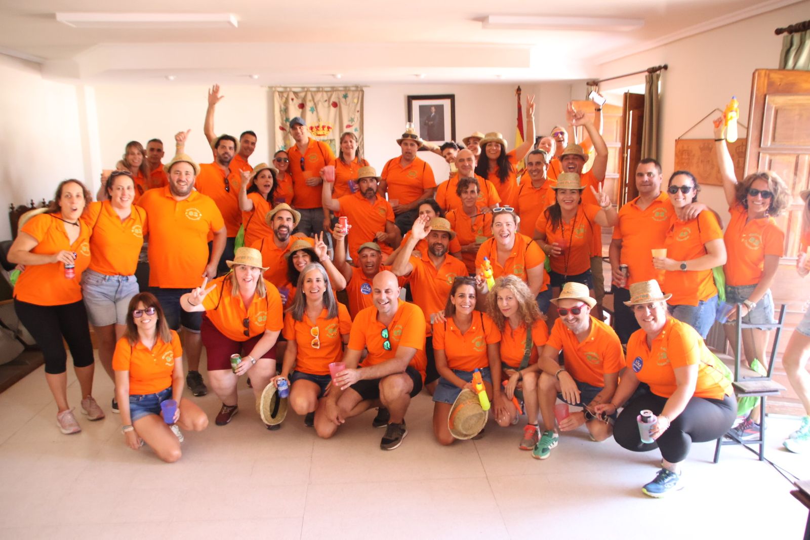 Lumbrales, encuentro de peñas, chupinazo