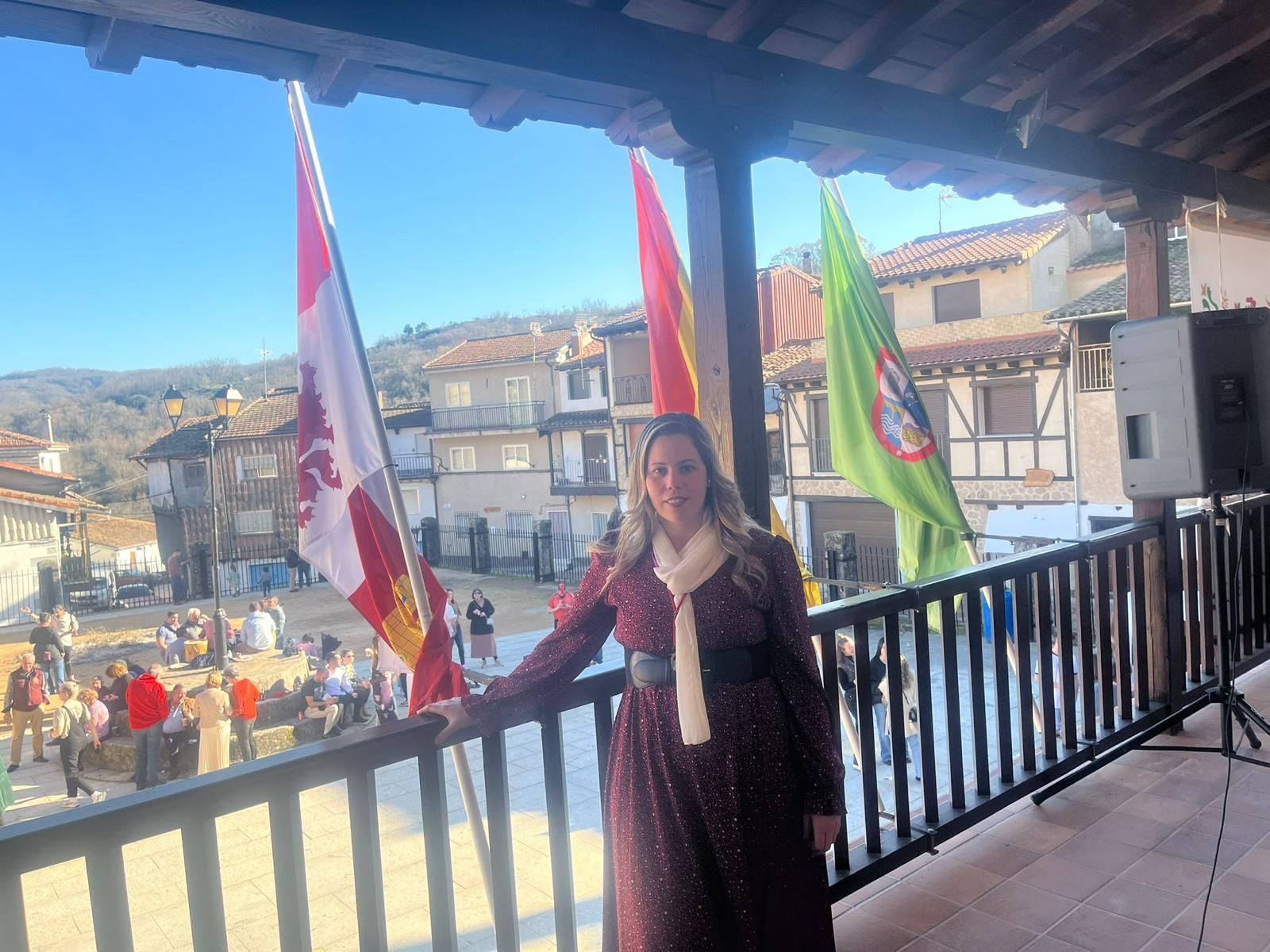 Elena Nieto, exalcaldesa de Santibáñez de la Sierra