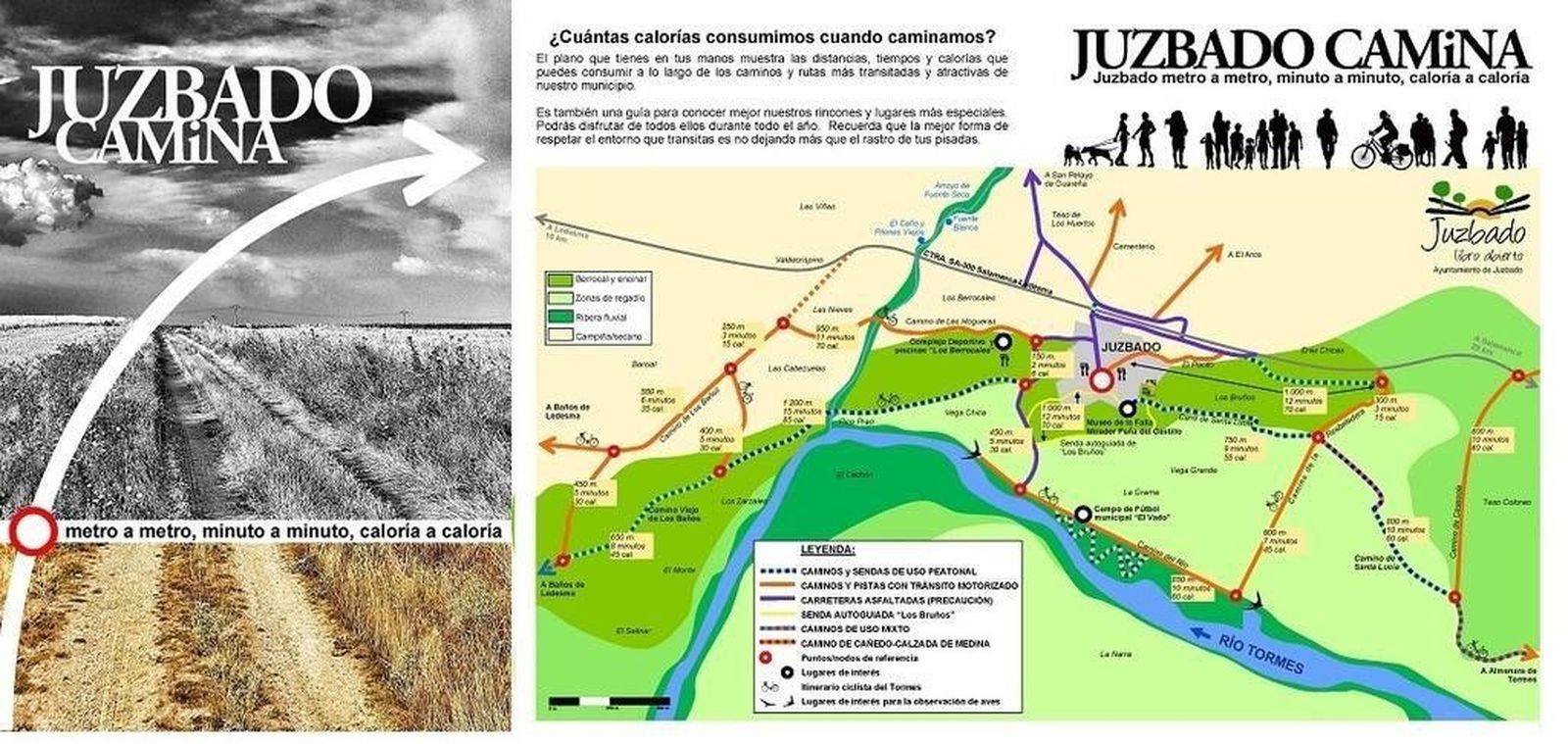 El Ayuntamiento presenta la guía de caminos saludables El Ayuntamiento presenta la guía de caminos saludables