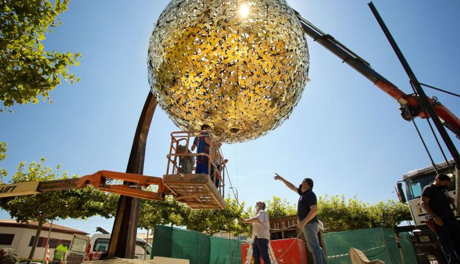 Sistema solar a escala en Ciudad Rodrigo. ICAL (2)