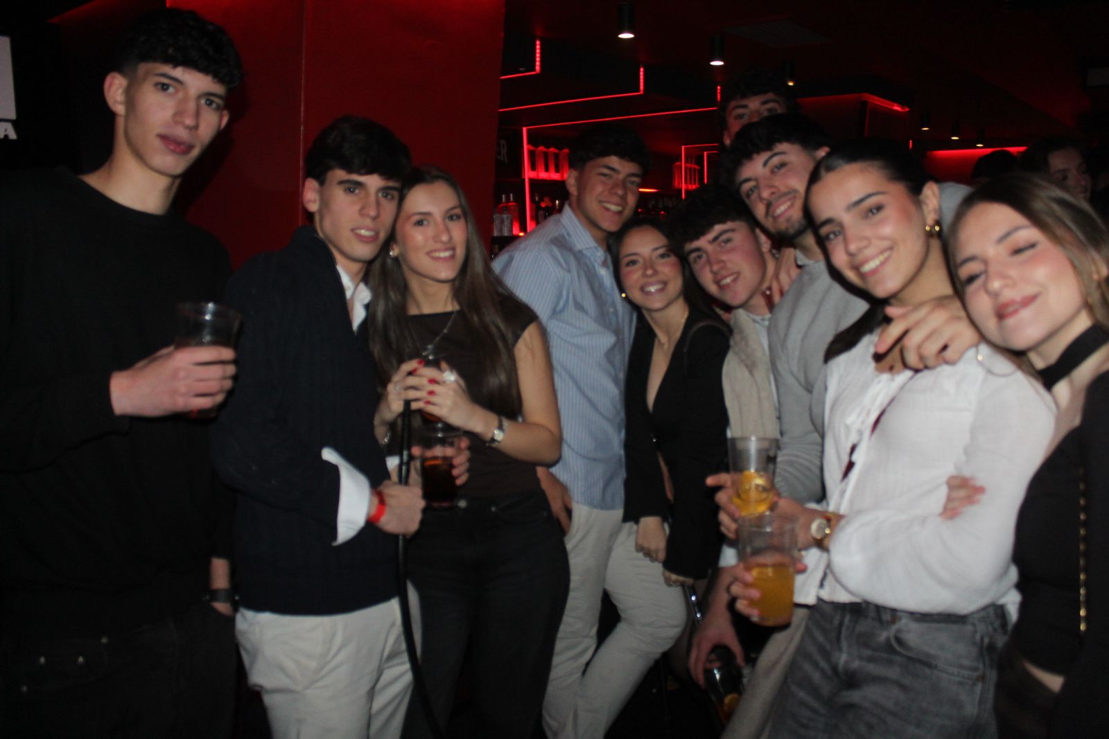 Salamanca de noche, sabado 28 de febrero