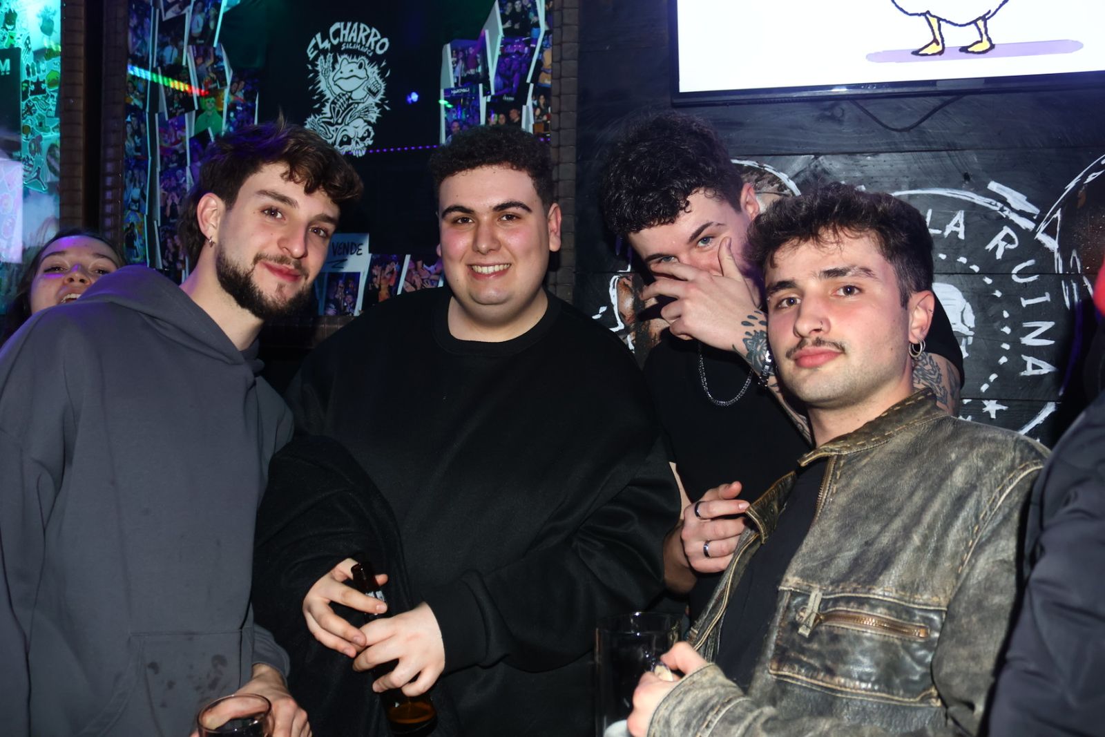 Salamanca de noche, sábado 21 de febrero