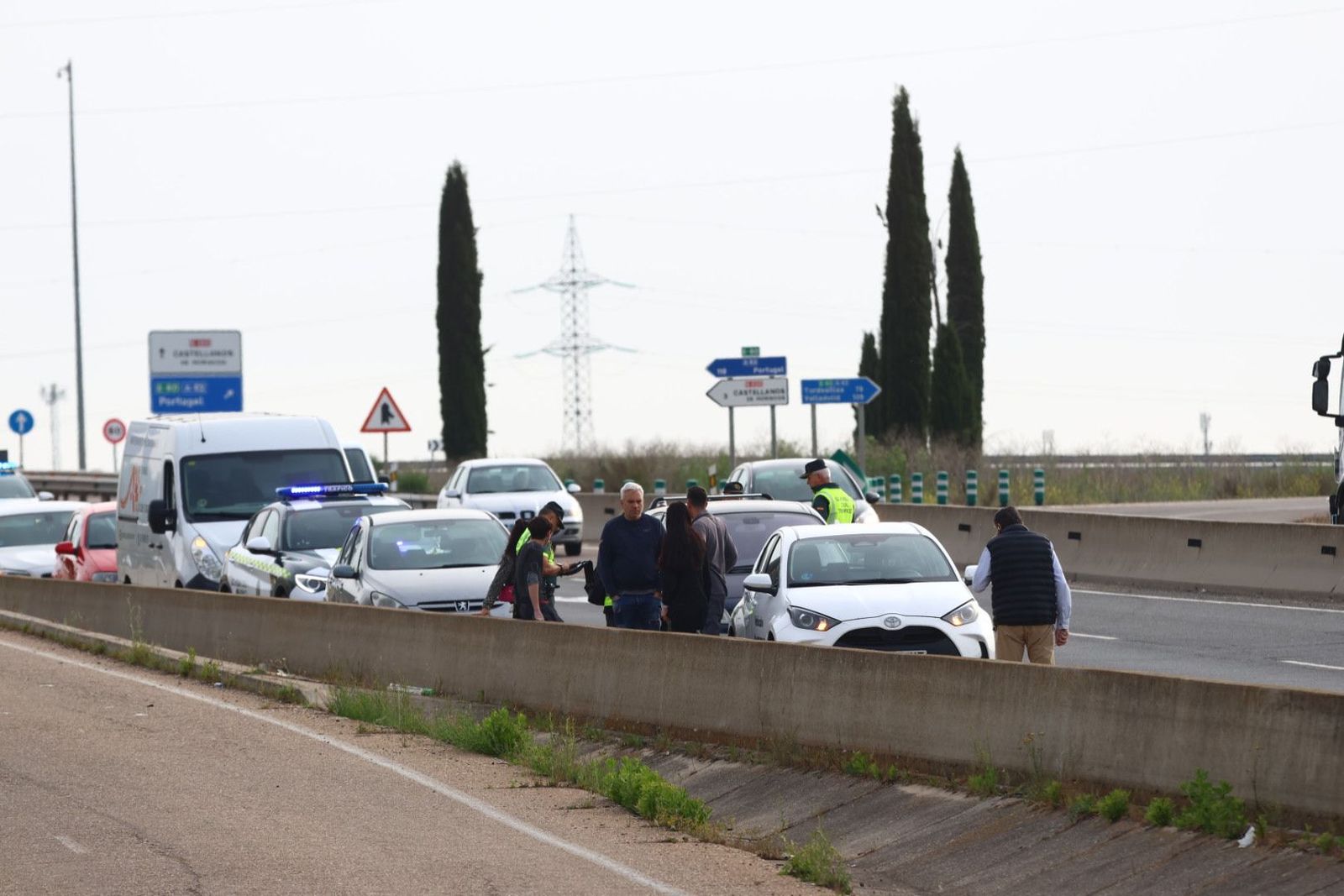 Accidente en Villares de la Reina