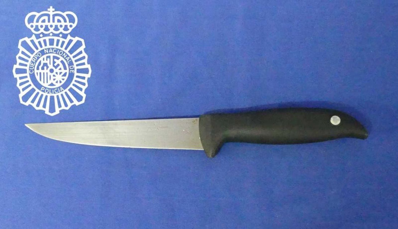 El arma utilizada por el agresor