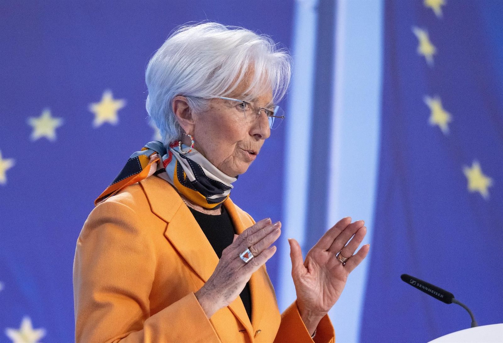 Christine Lagarde, presidenta del Banco Central Europeo. EP