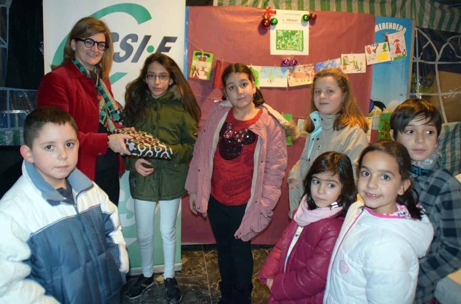 Postal navideña csif 2017