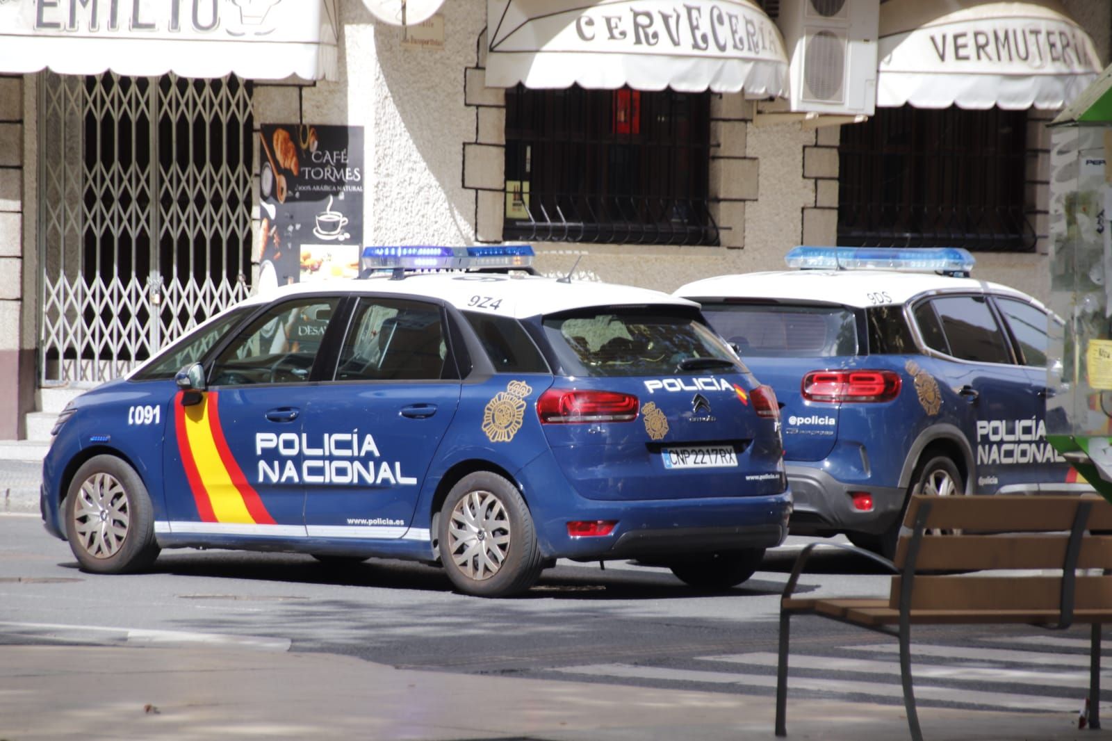 Coches Policía Nacional |&nbsp;Foto archivo