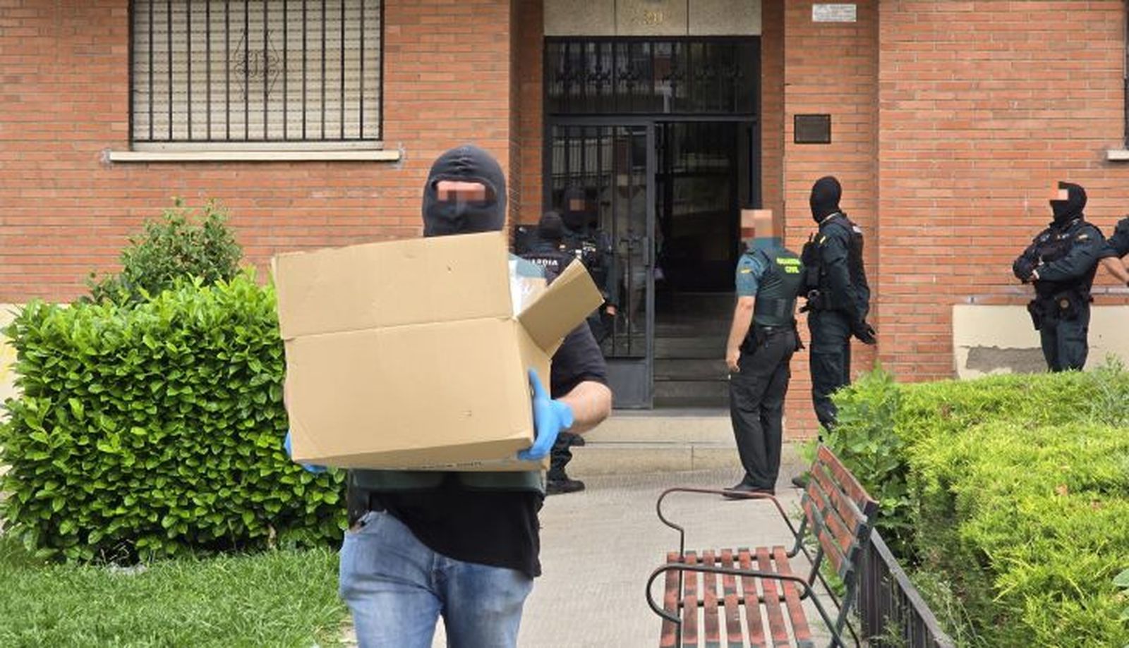 Operación de la Guardia Civil de Salamanca en El Encinar con varios detenidos