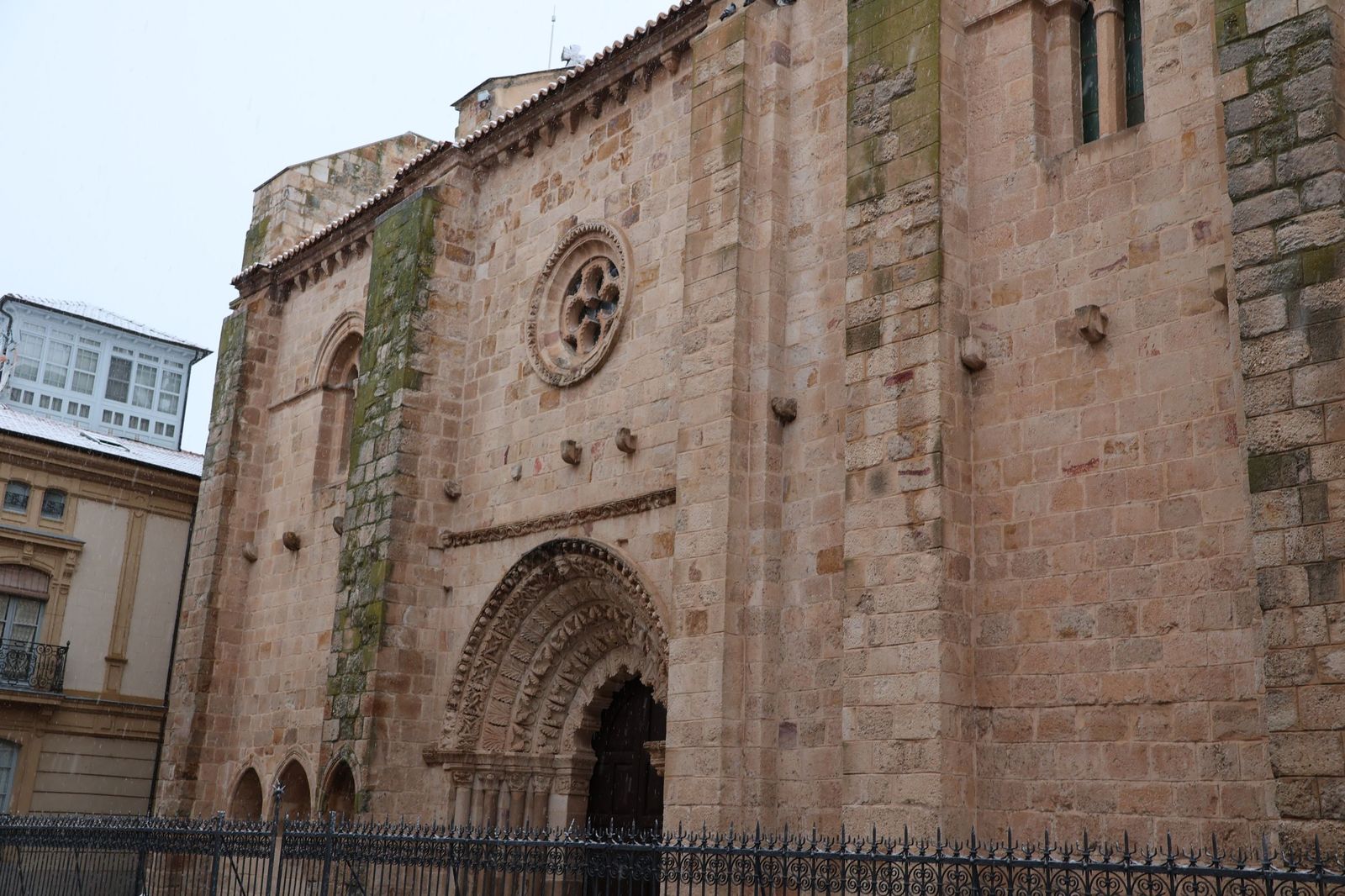 GALERÍA | Nieve en Zamora capital este miércoles