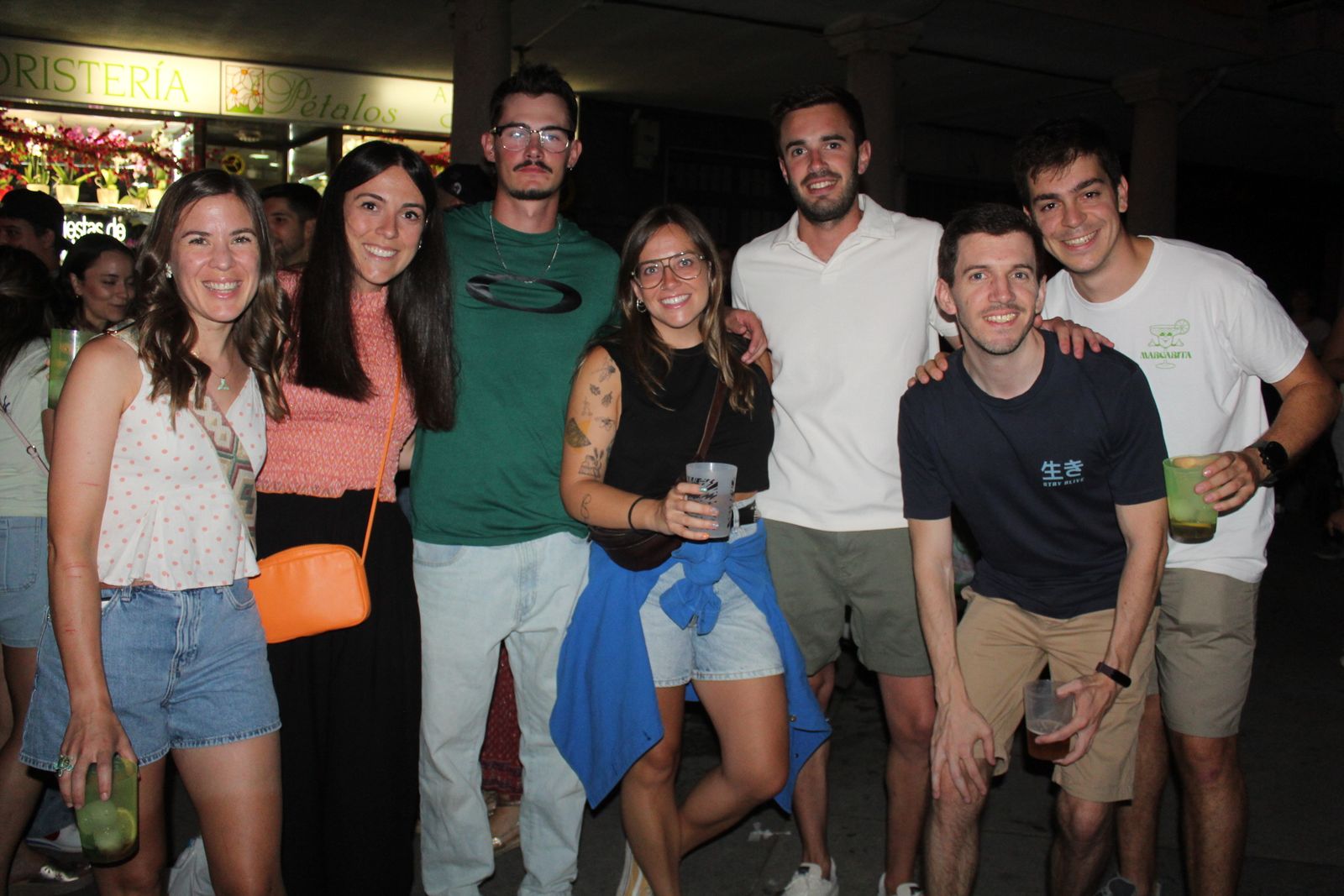 Salamanca de noche, sábado 16 de agosto