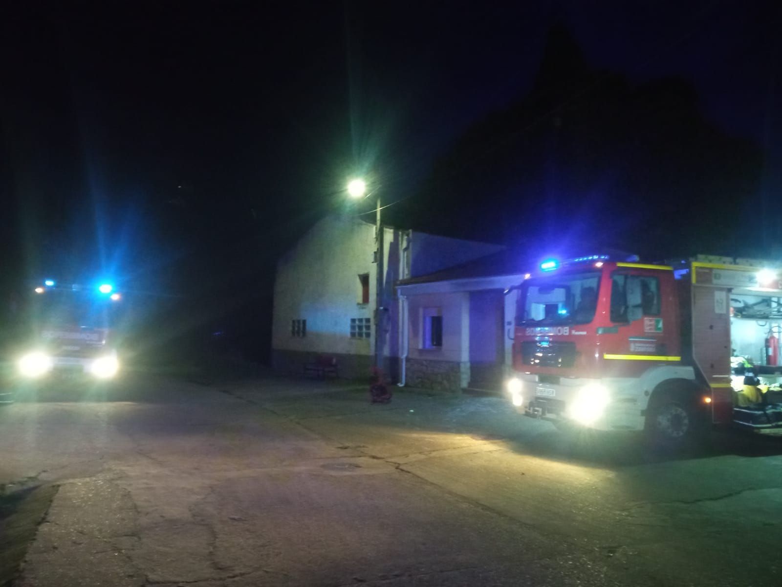 Imagen de los efectivos en la zona. Archivo