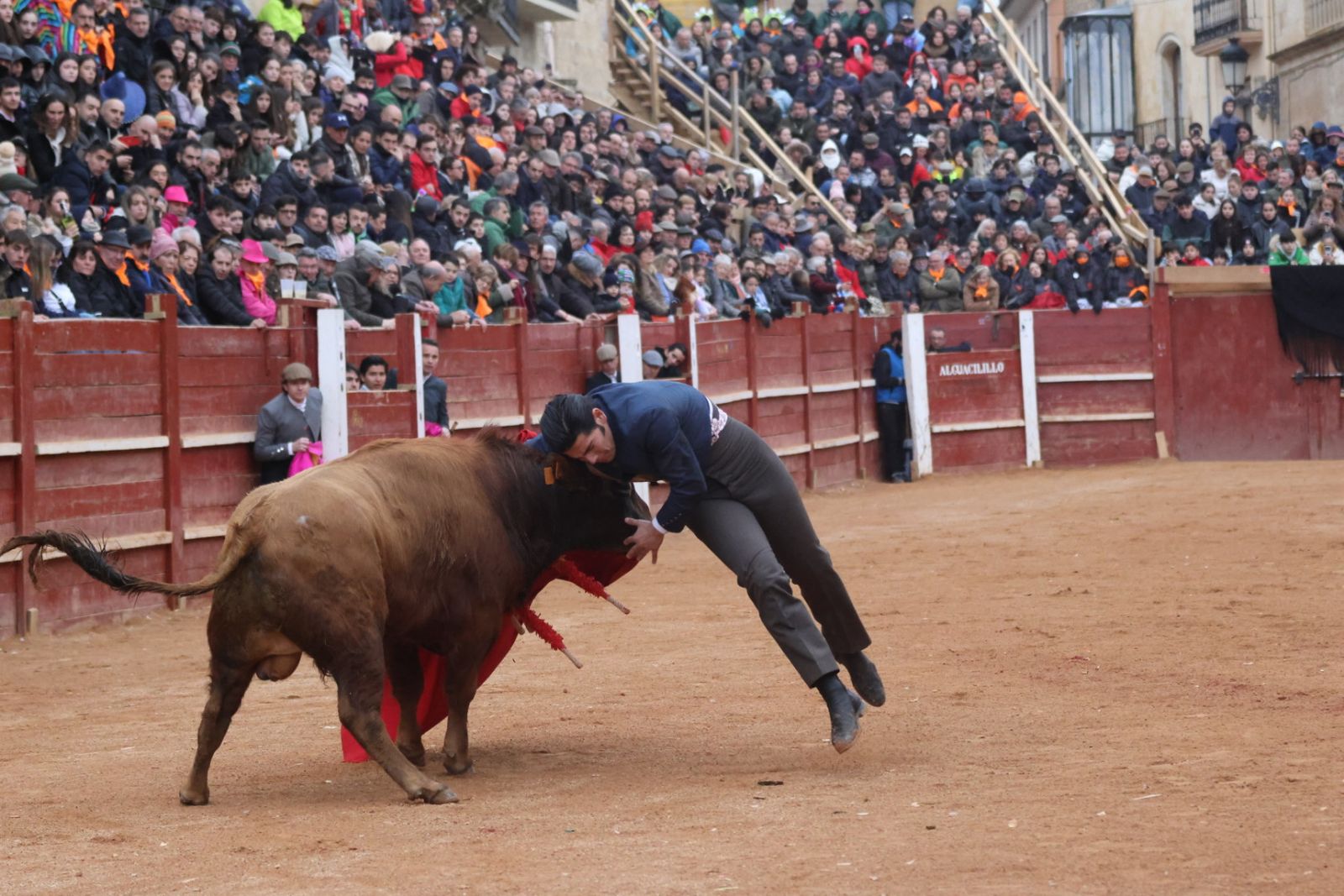 Novillada sin picadores del bolsín taurino y rejones en Ciudad Rodrigo