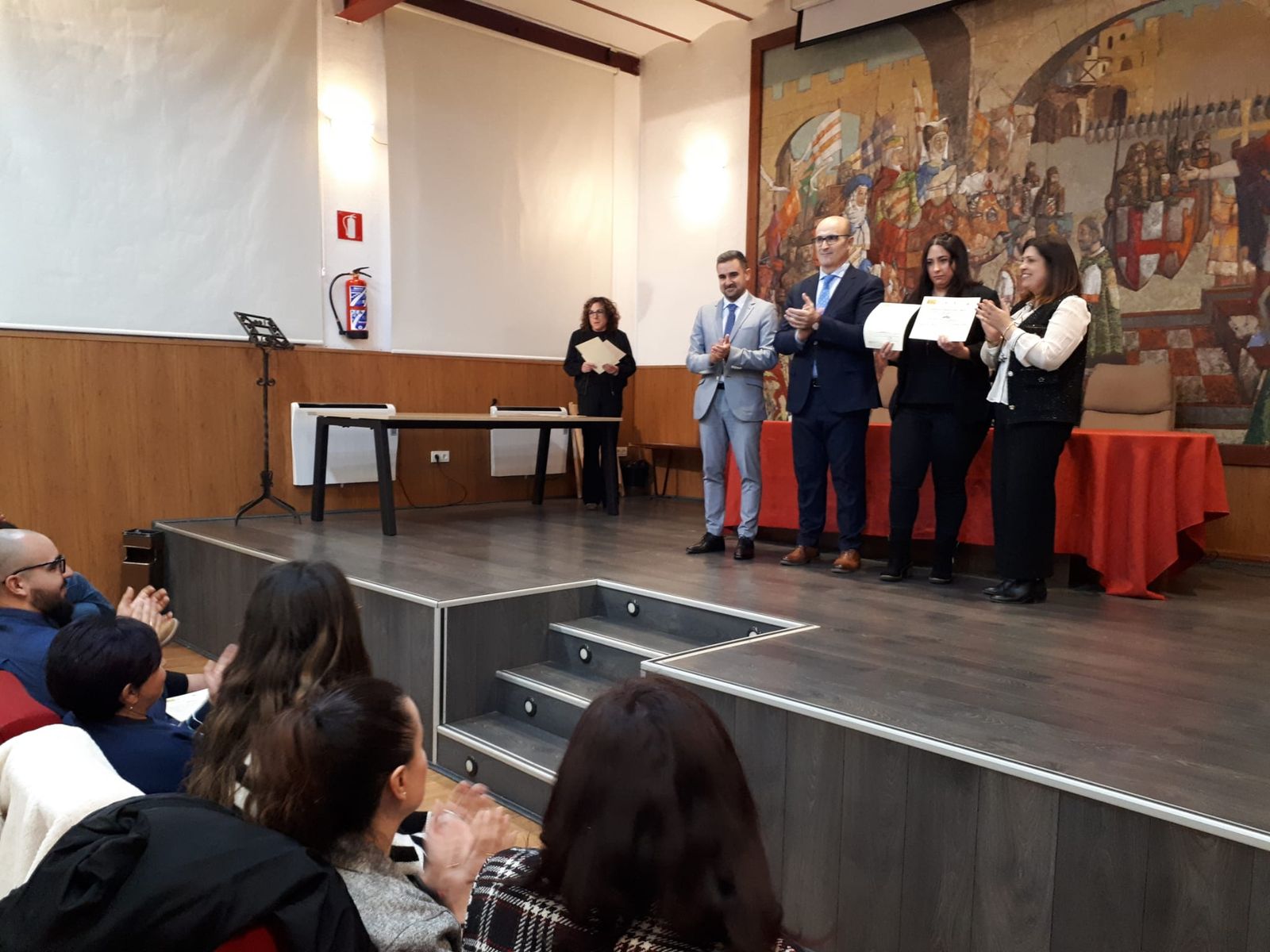 Clausura programa mixto de Benavente