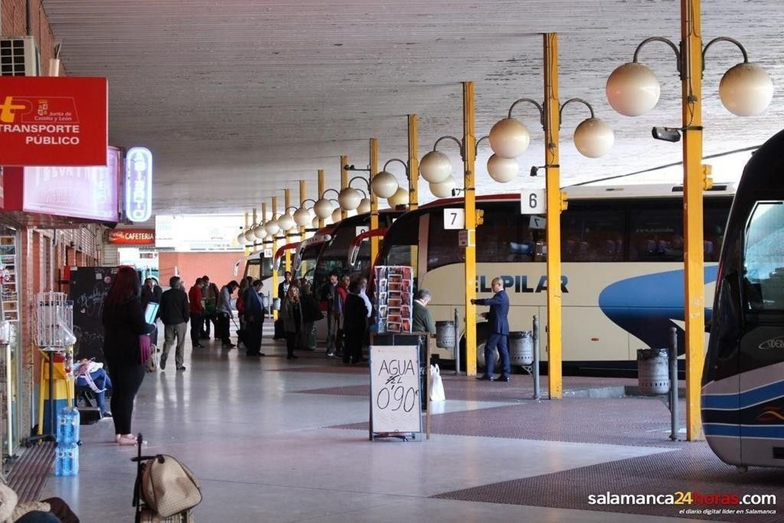 Estación de autobuses de Salamanca. Foto de archivo