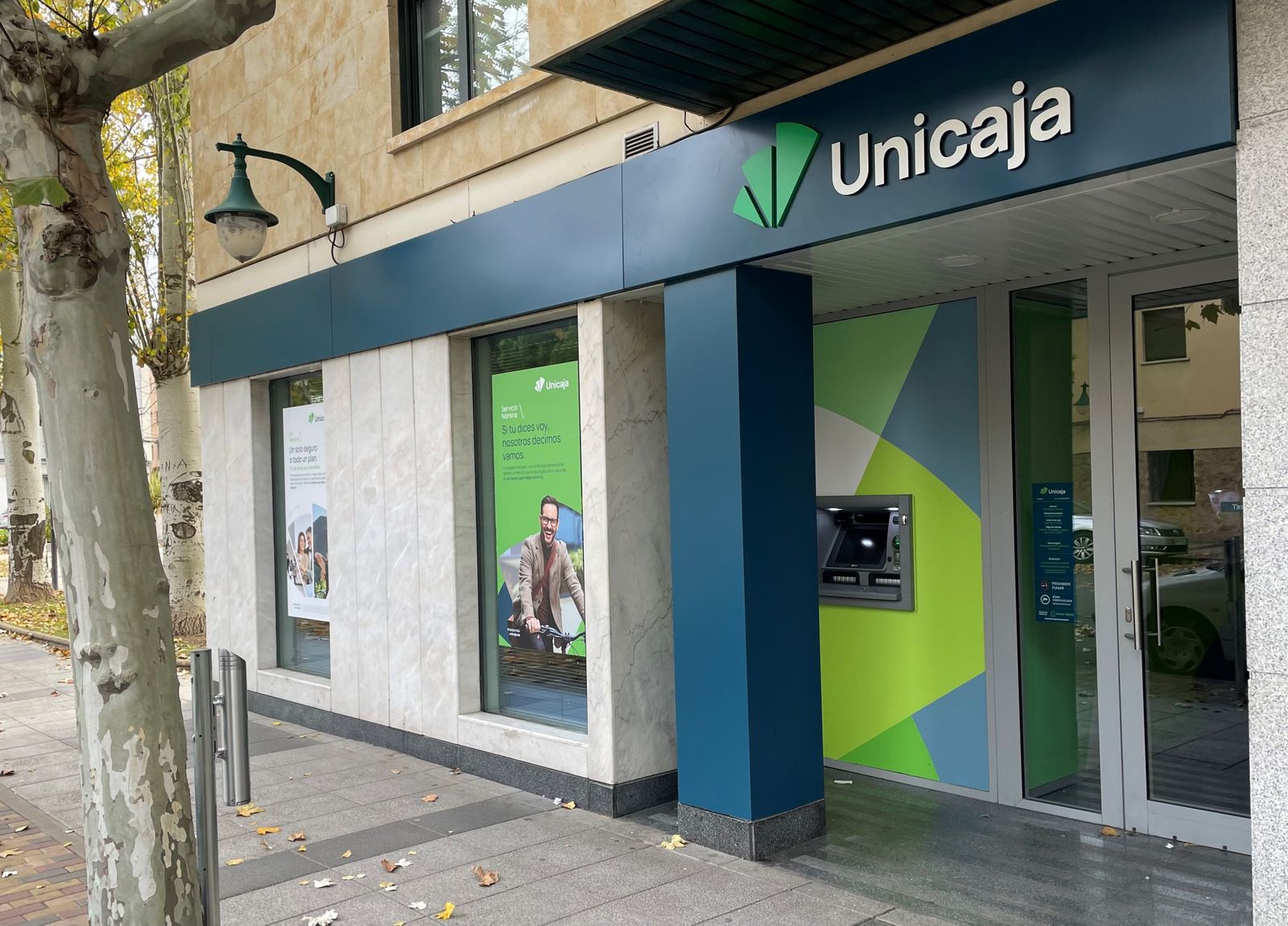 Foto de una oficina de Unicaja en Salamanca