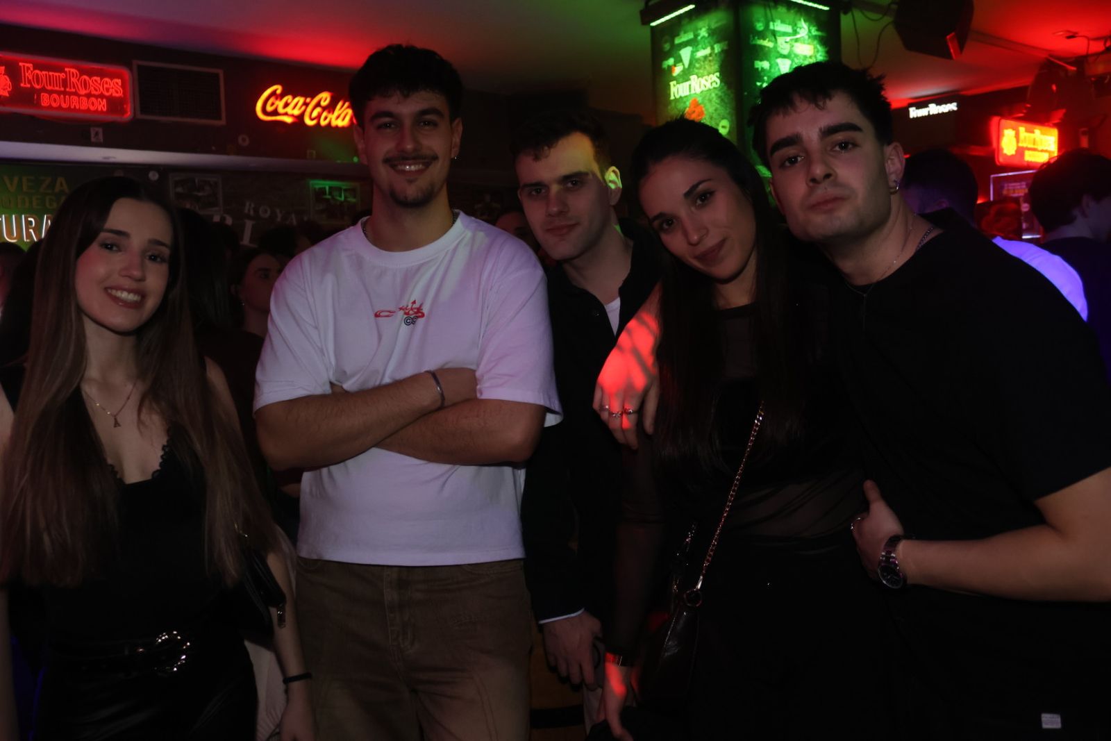 Salamanca de noche, sábado 17 de enero