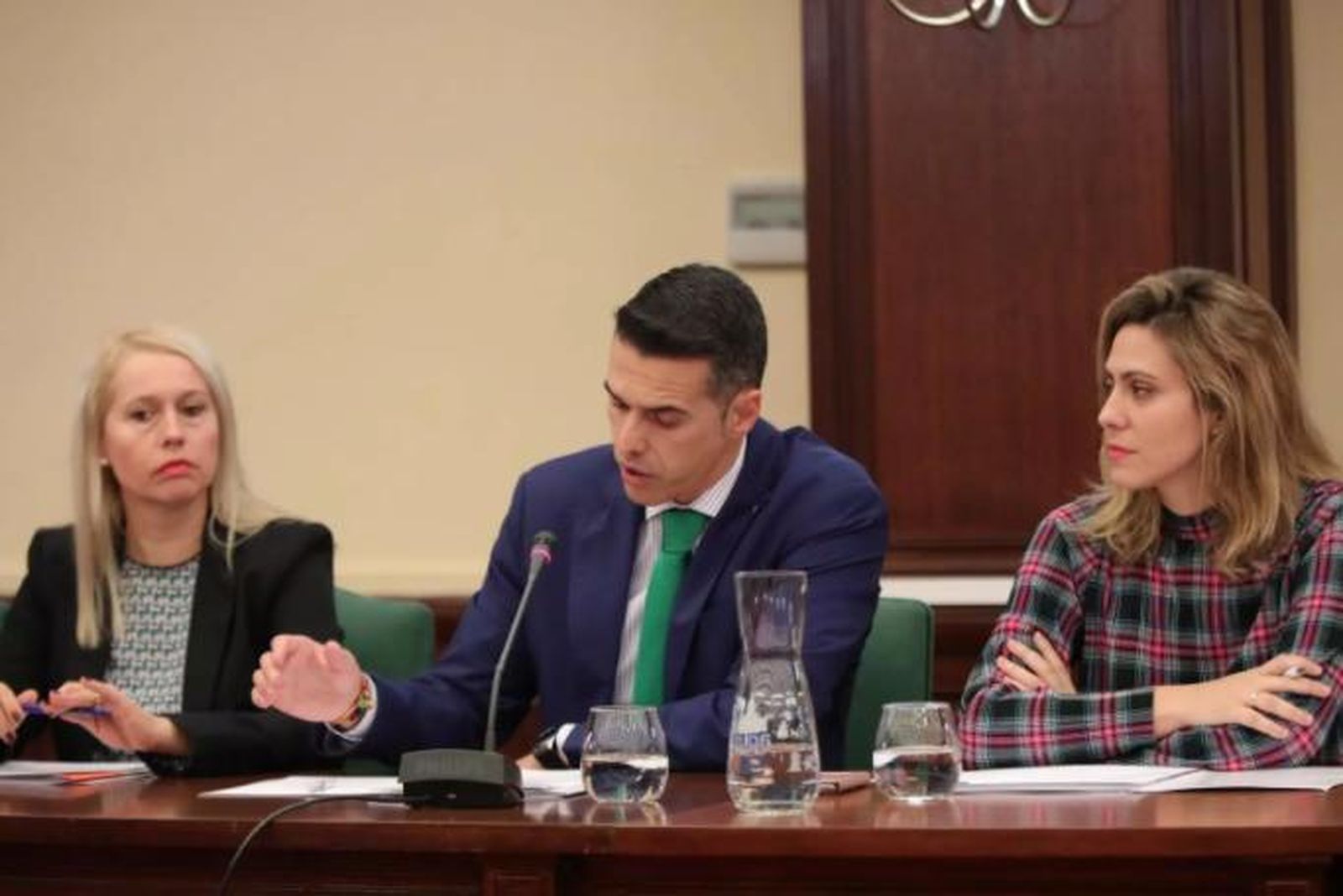 Israel Díaz, portavoz de Vox en Móstoles / FOTO EUROPA PRESS.