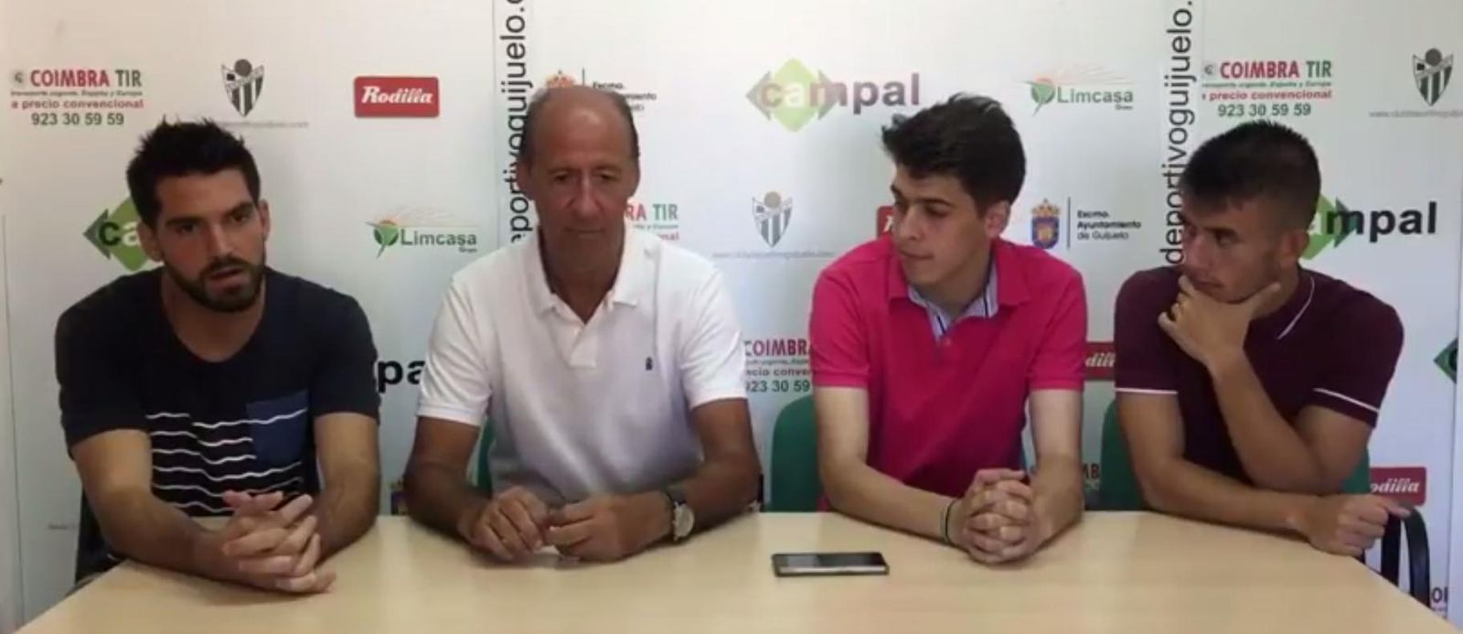 El Guijuelo presenta a Héctor Pizana y Manu Fuster