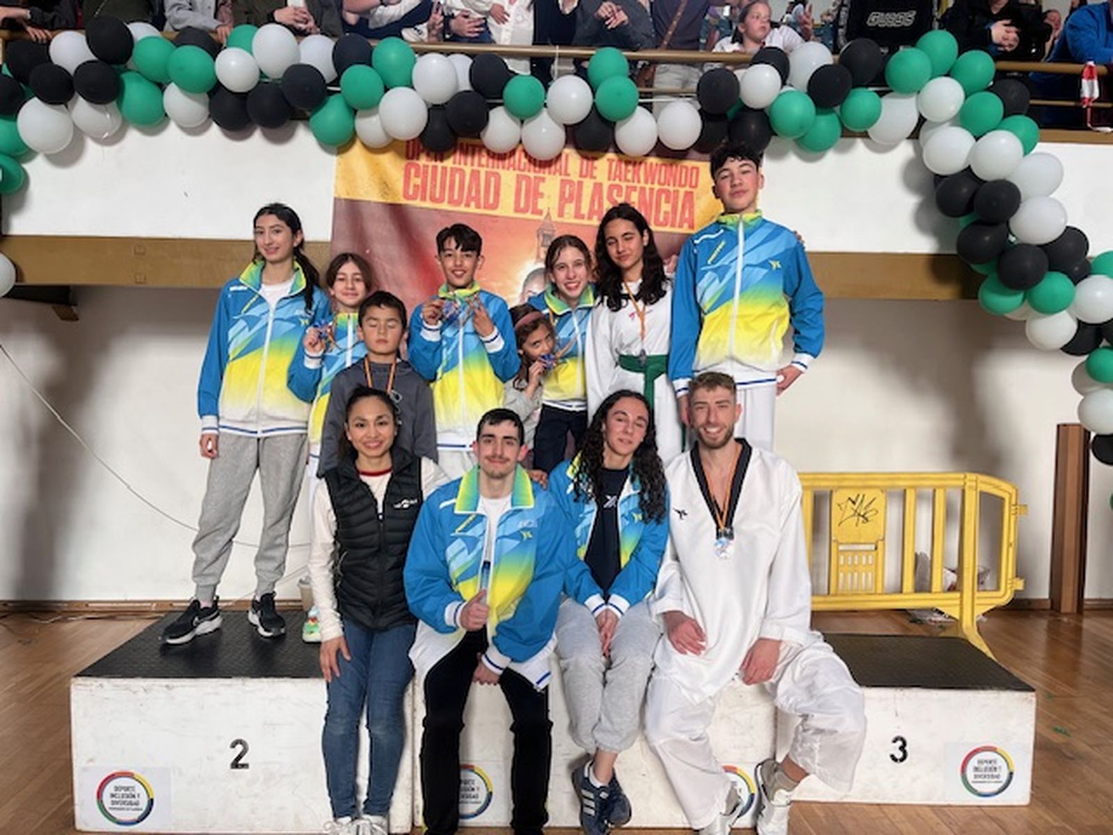 El Club Zamorano de Taekwondo brilla en el X Campeonato de la Ciudad de Plasencia