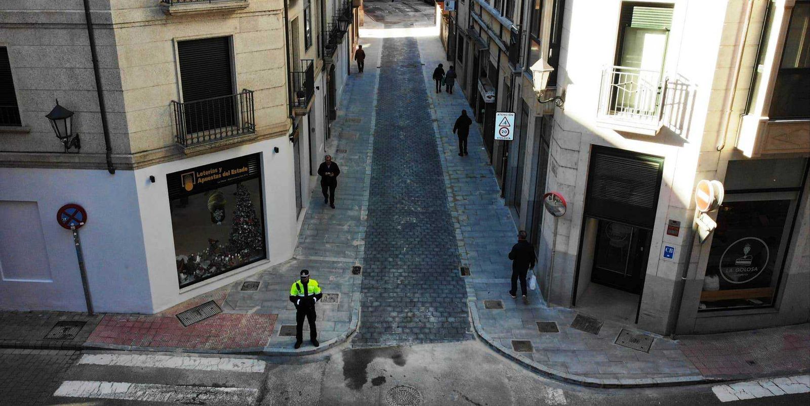 Imagen de las obras terminadas