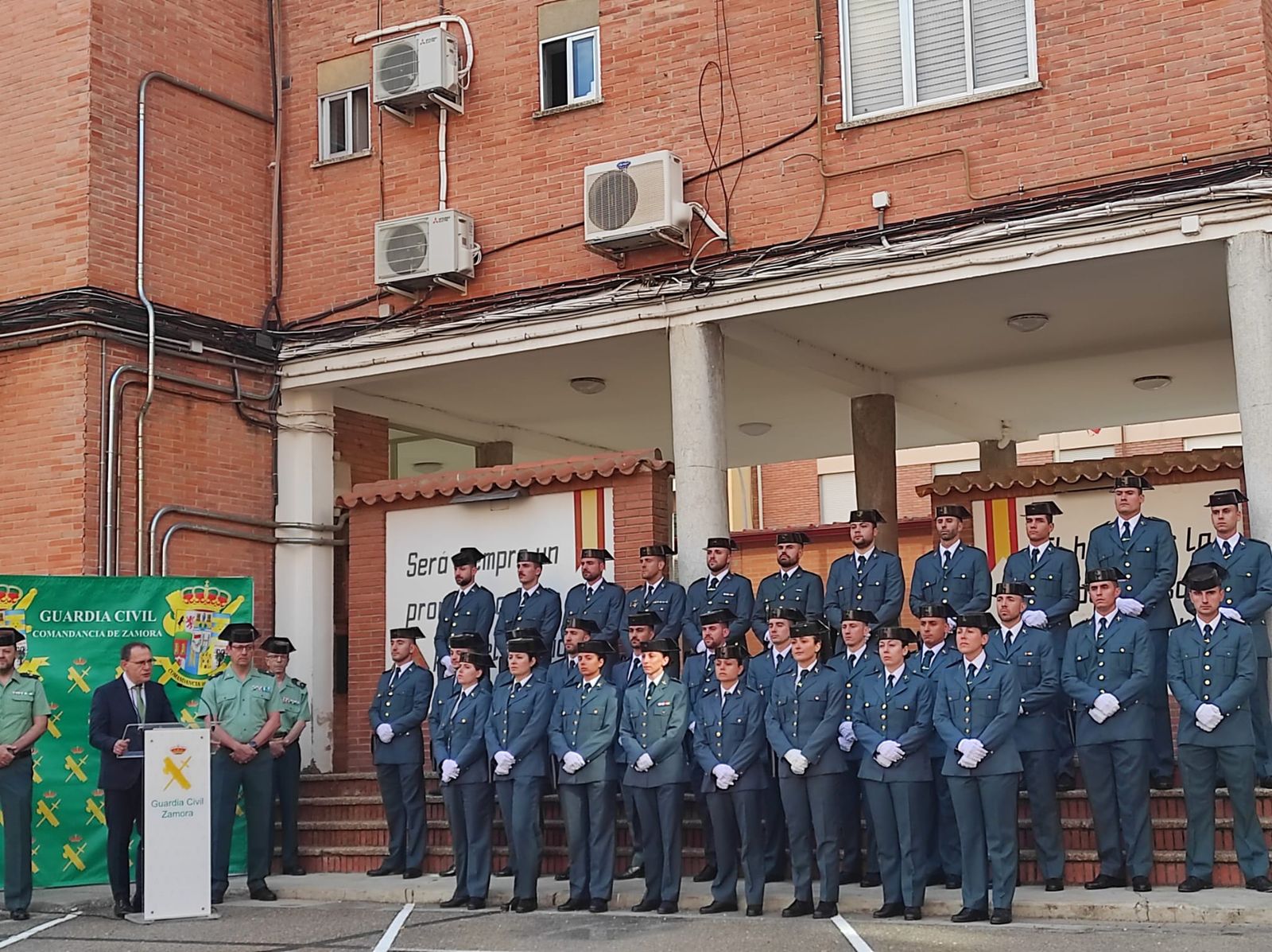 Incorporación Guardia Civil en prácticas