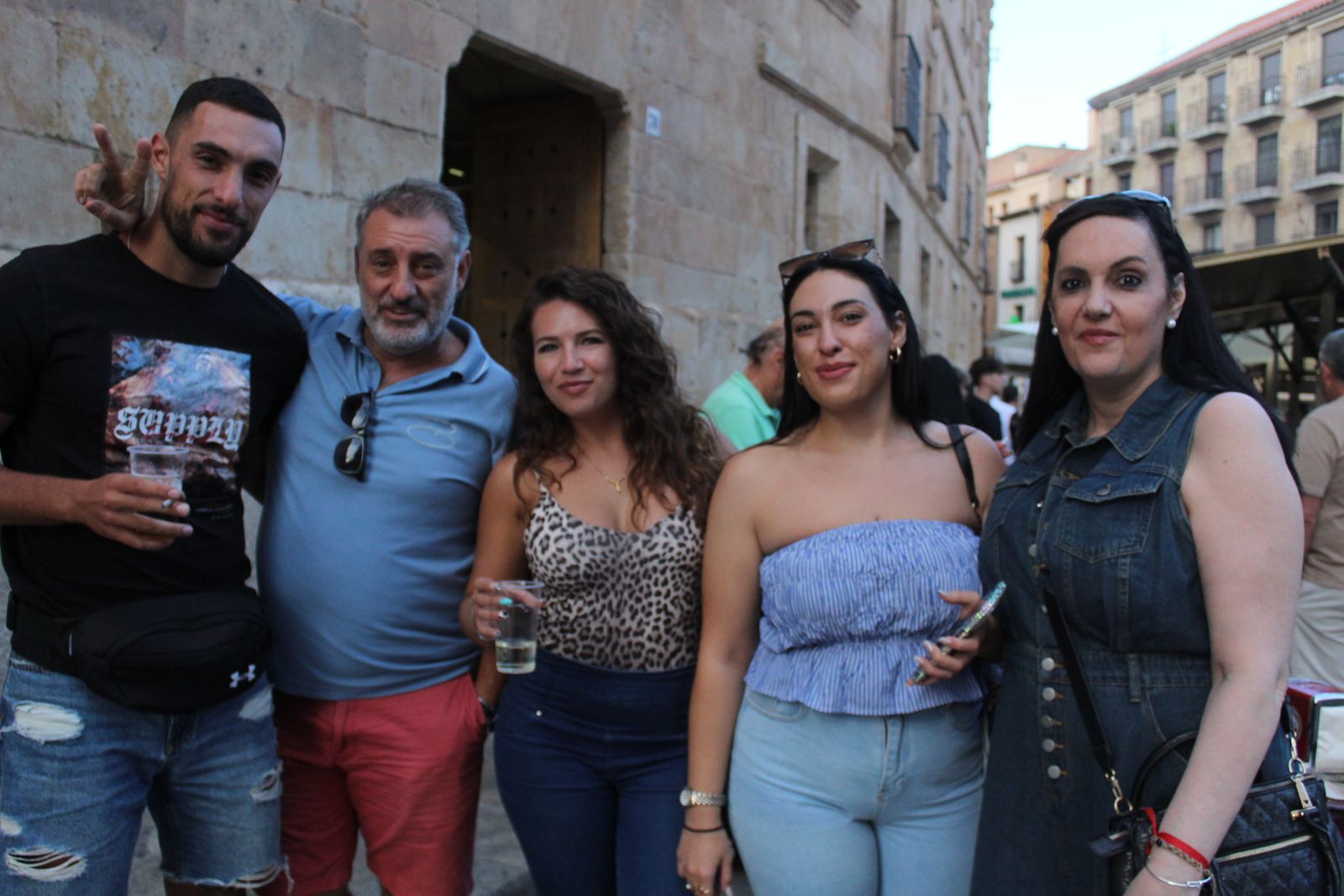 Cientos de personas disfrutan en la Feria de Día durante este martes en Salamanca