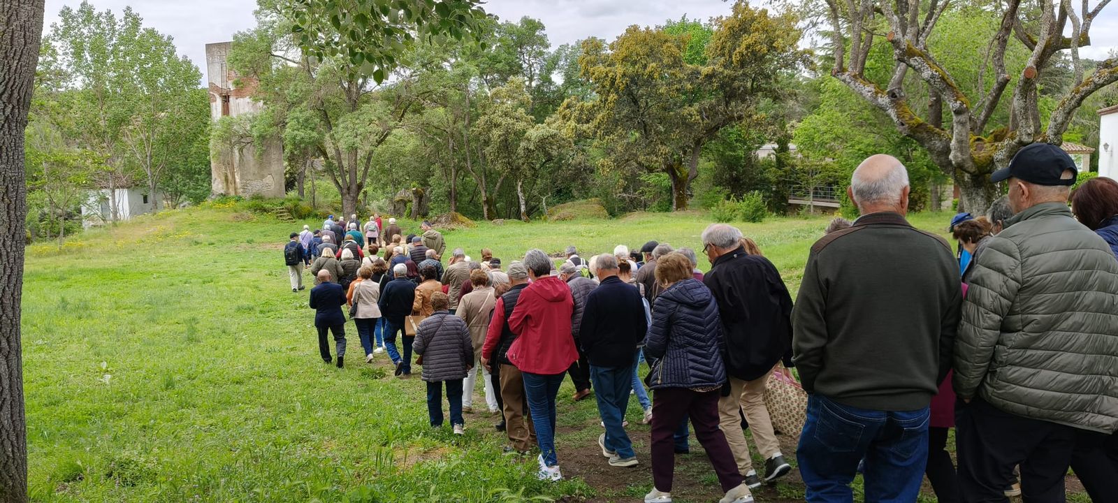 Los mayores de la comarca de Vitigudino celebran un día de confraternización
