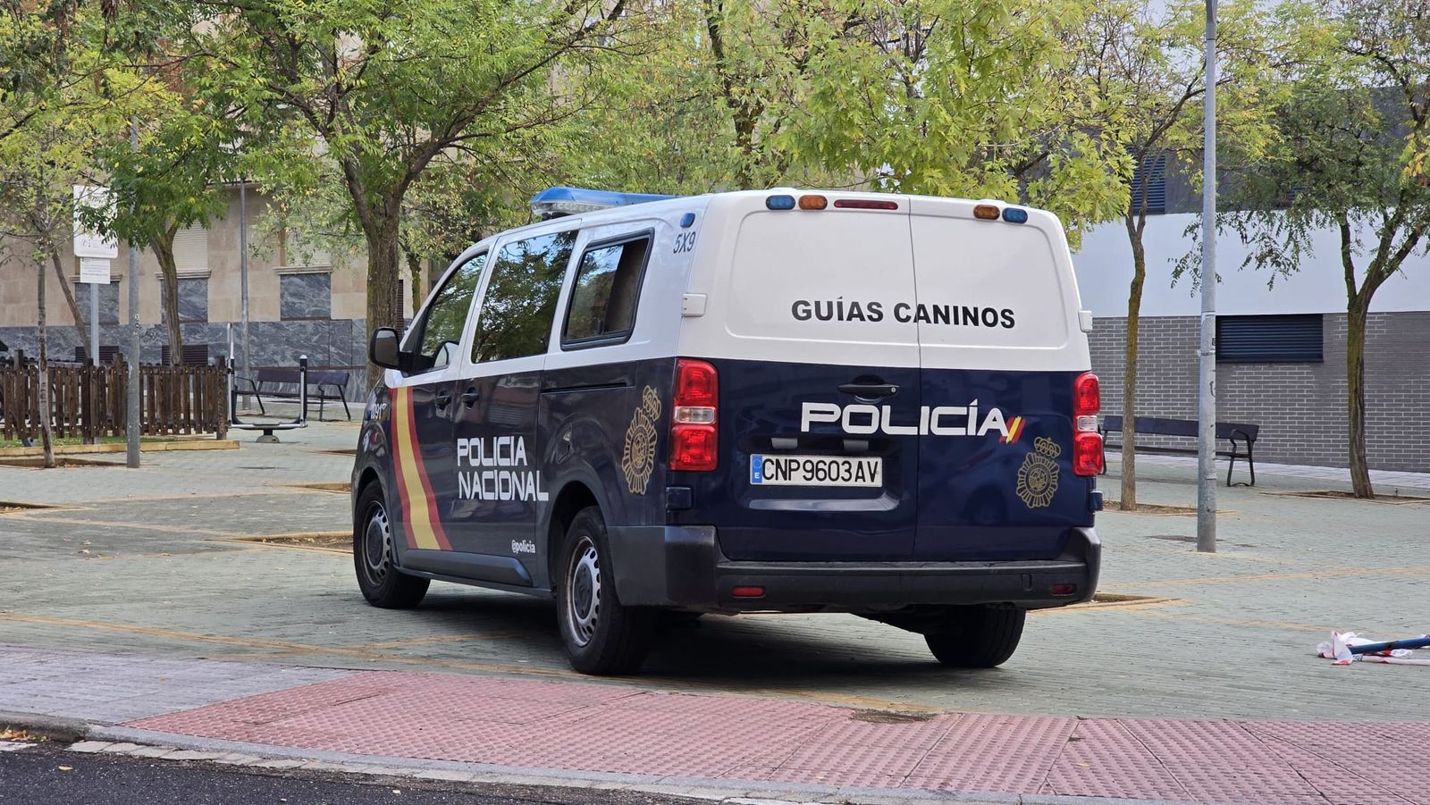 Operación Policía Nacional en Salamanca