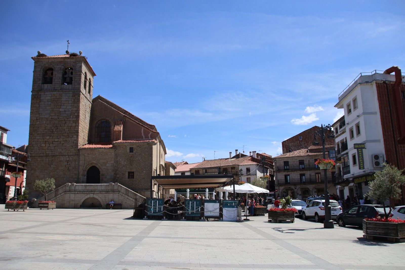 Plaza del ayuntamiento de Bejar