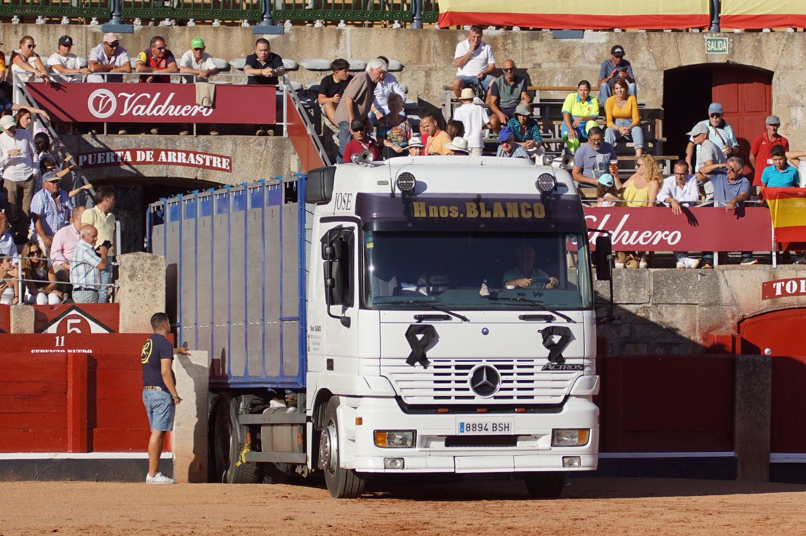 Tradicional Desenjaule en la Plaza de Toros La Glorieta