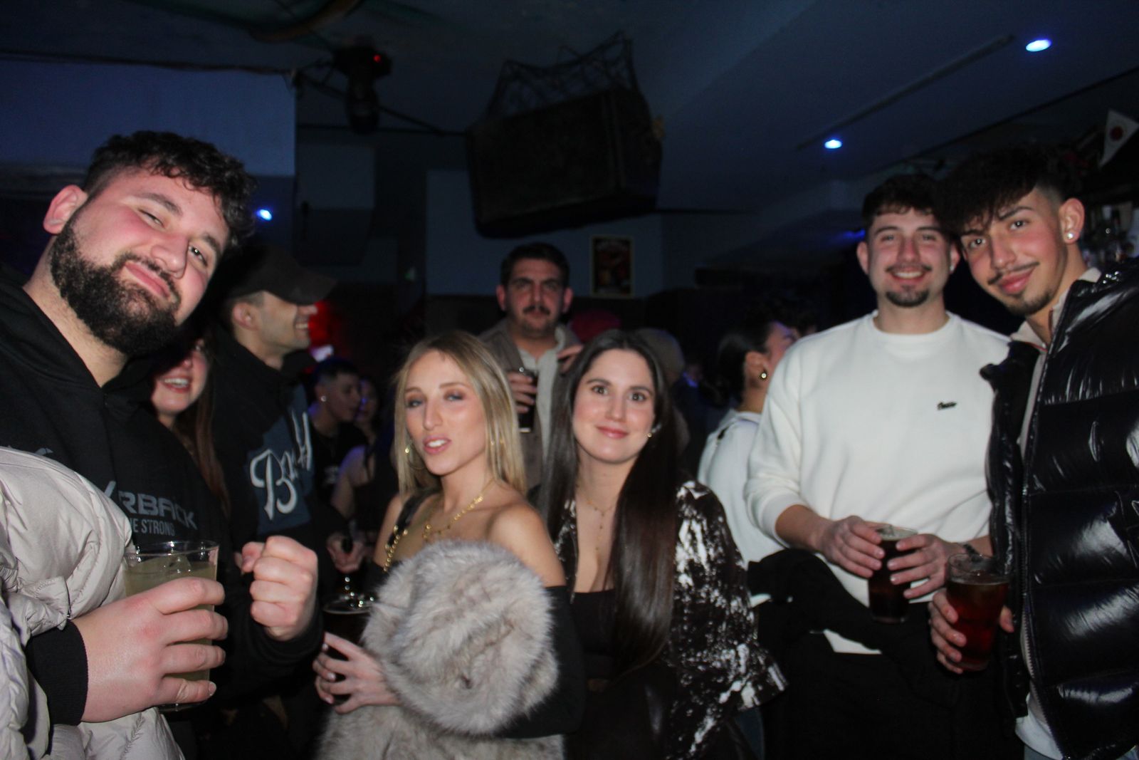 Salamanca de noche, sábado 10 de enero