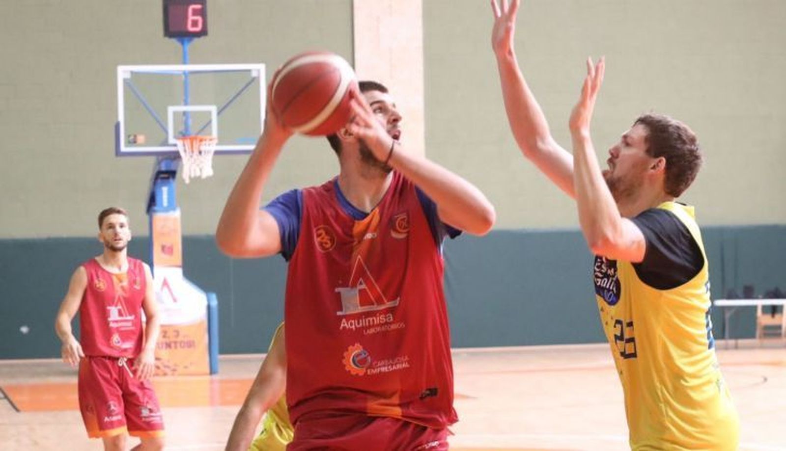 Pavlovic, en el choque ante CB Ourense / FOTO SALAMANCA24HORAS.COM