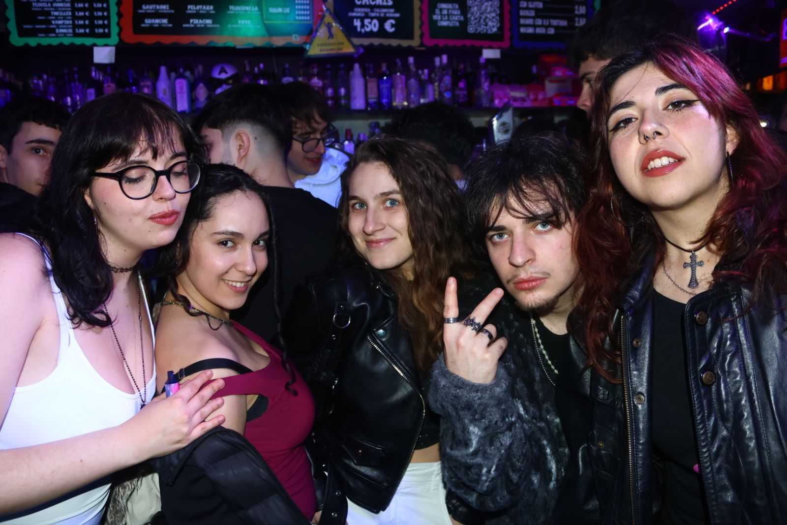 Salamanca de noche, sábado 21 de febrero