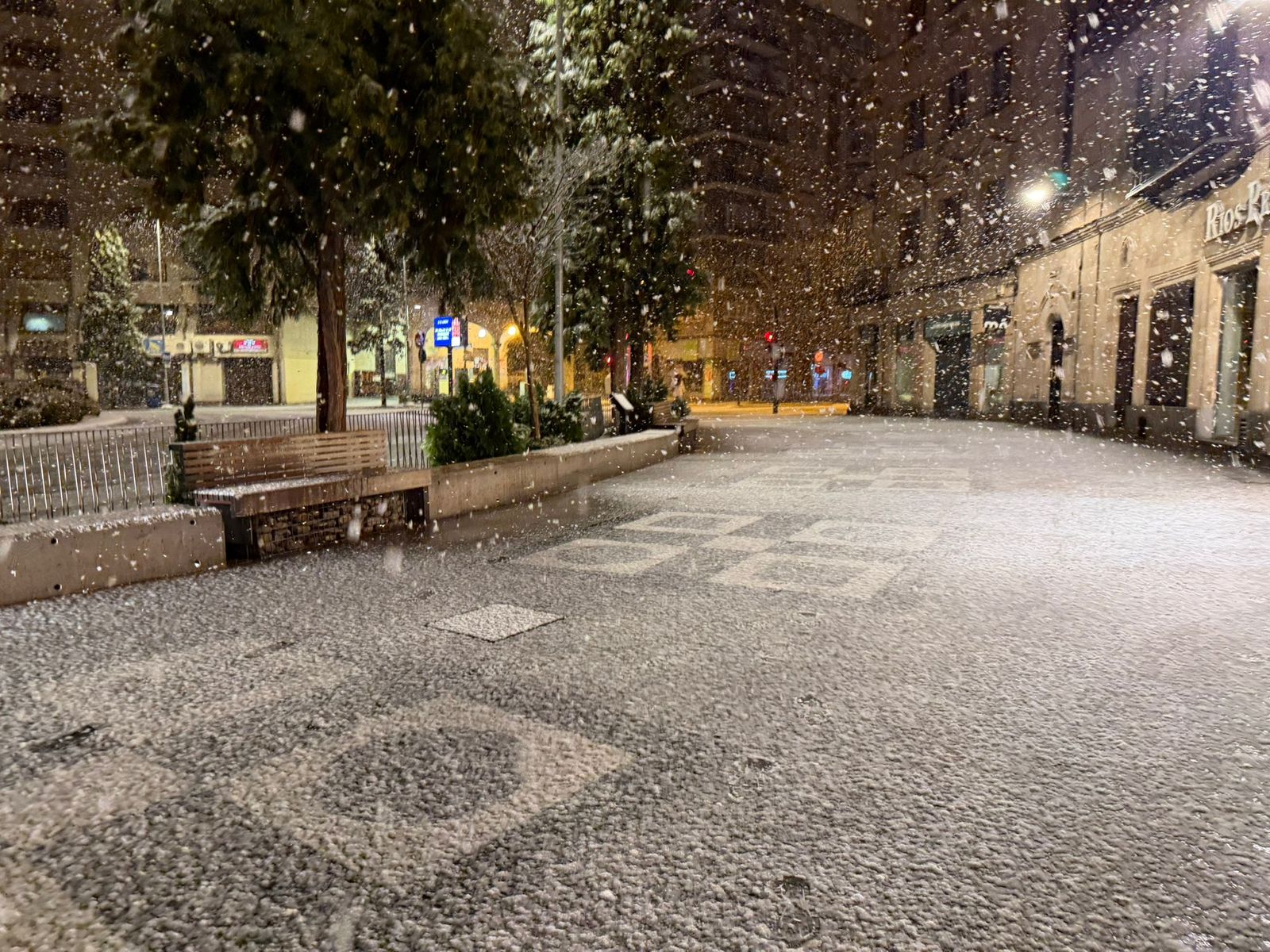 Nevada en Salamanca 28 de enero 2026