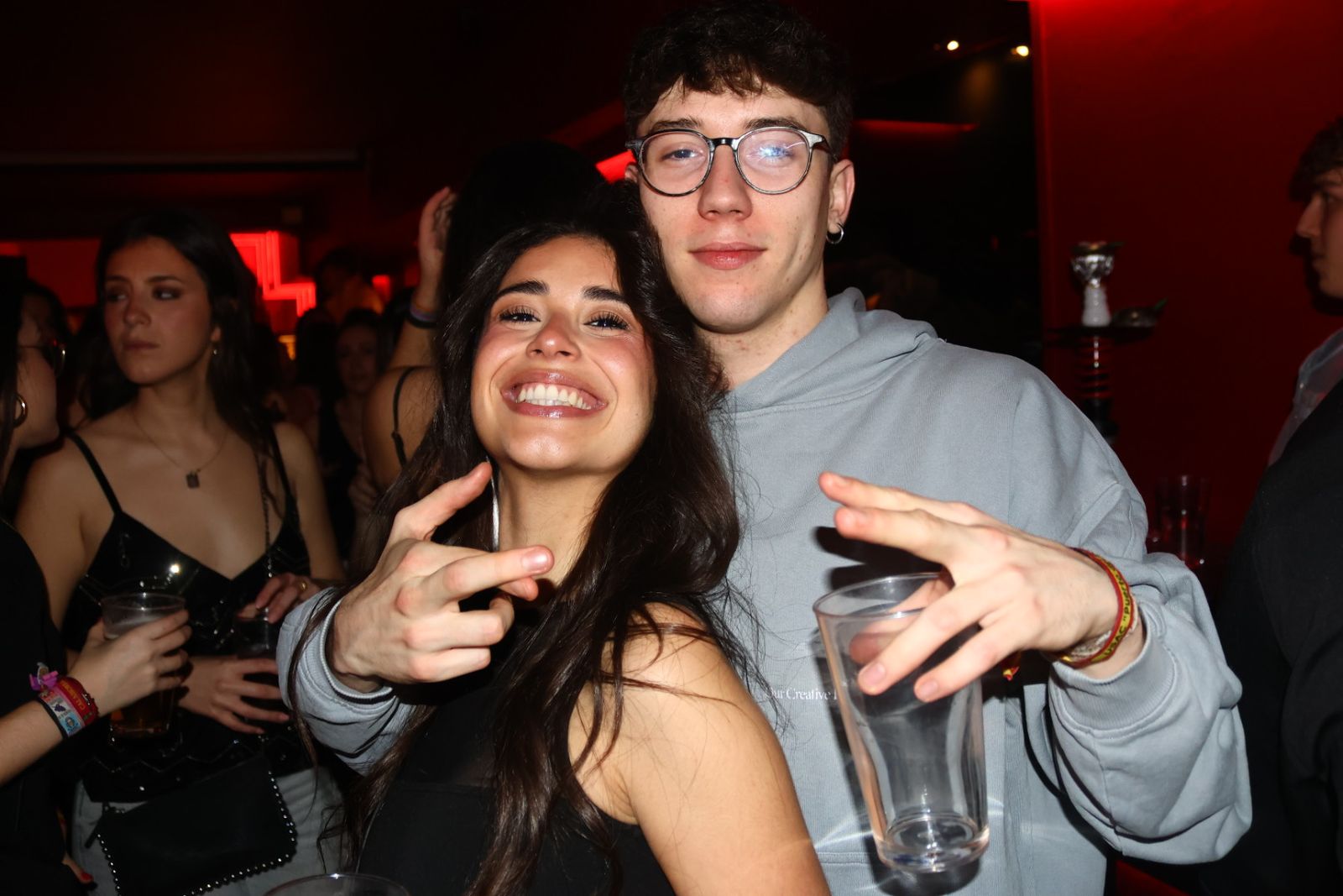 Salamanca de noche, jueves 19 de febrero