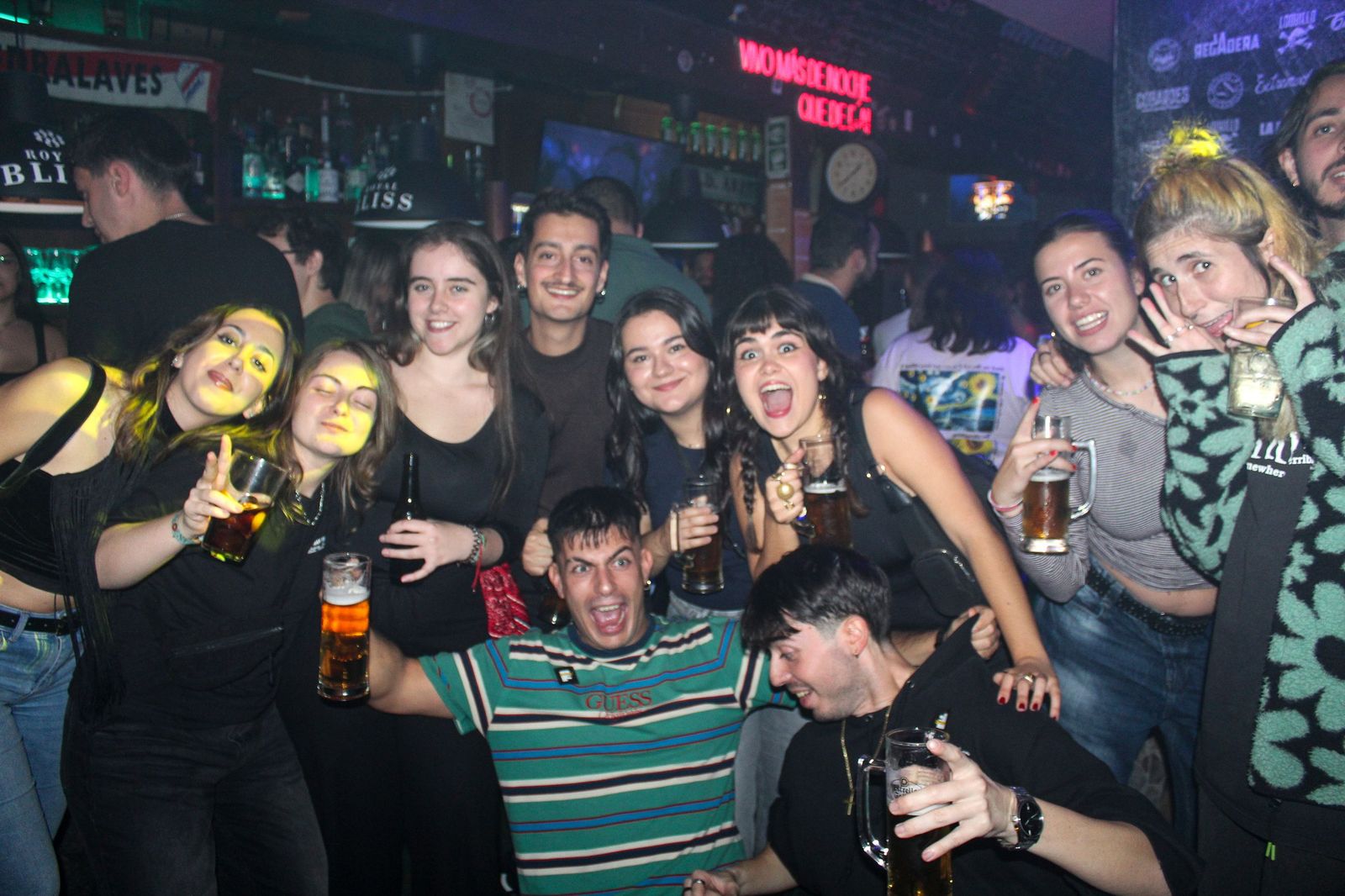 Salamanca de noche, viernes 24 de octubre