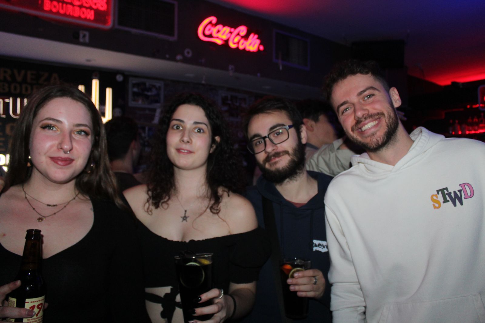 Salamanca de noche, sábado 31 de enero