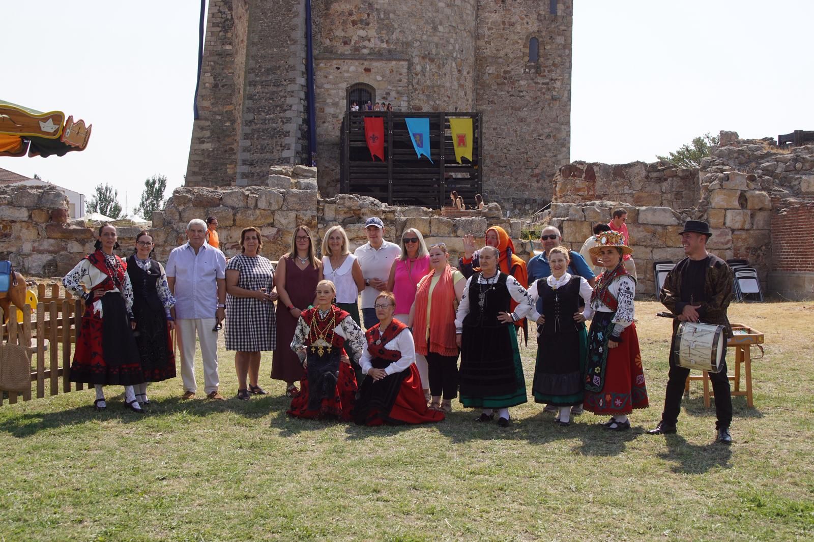 Inauguración del mercado medieval de Alba de Tormes
