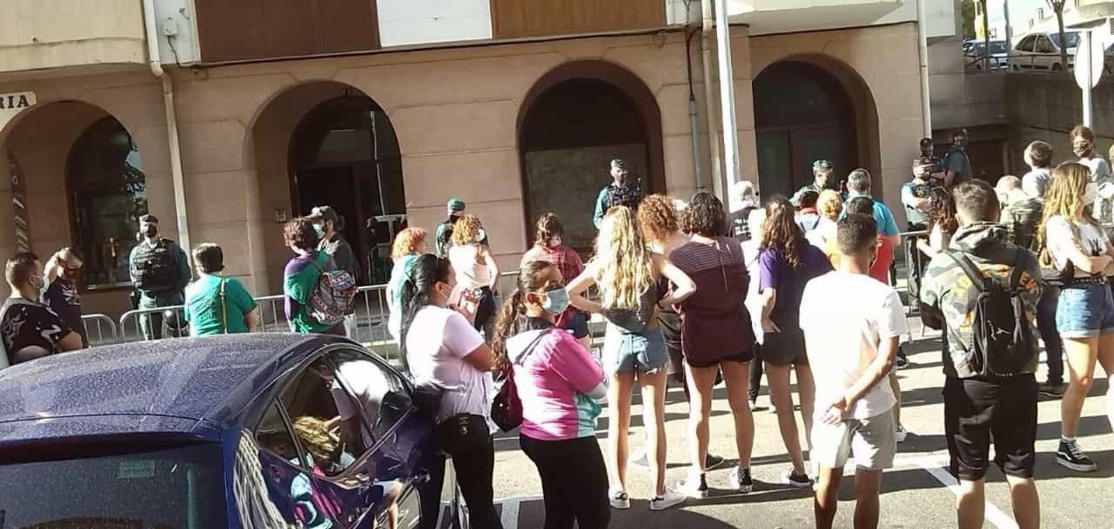 Foto de archivo de un desahucio suspendido en Astillero