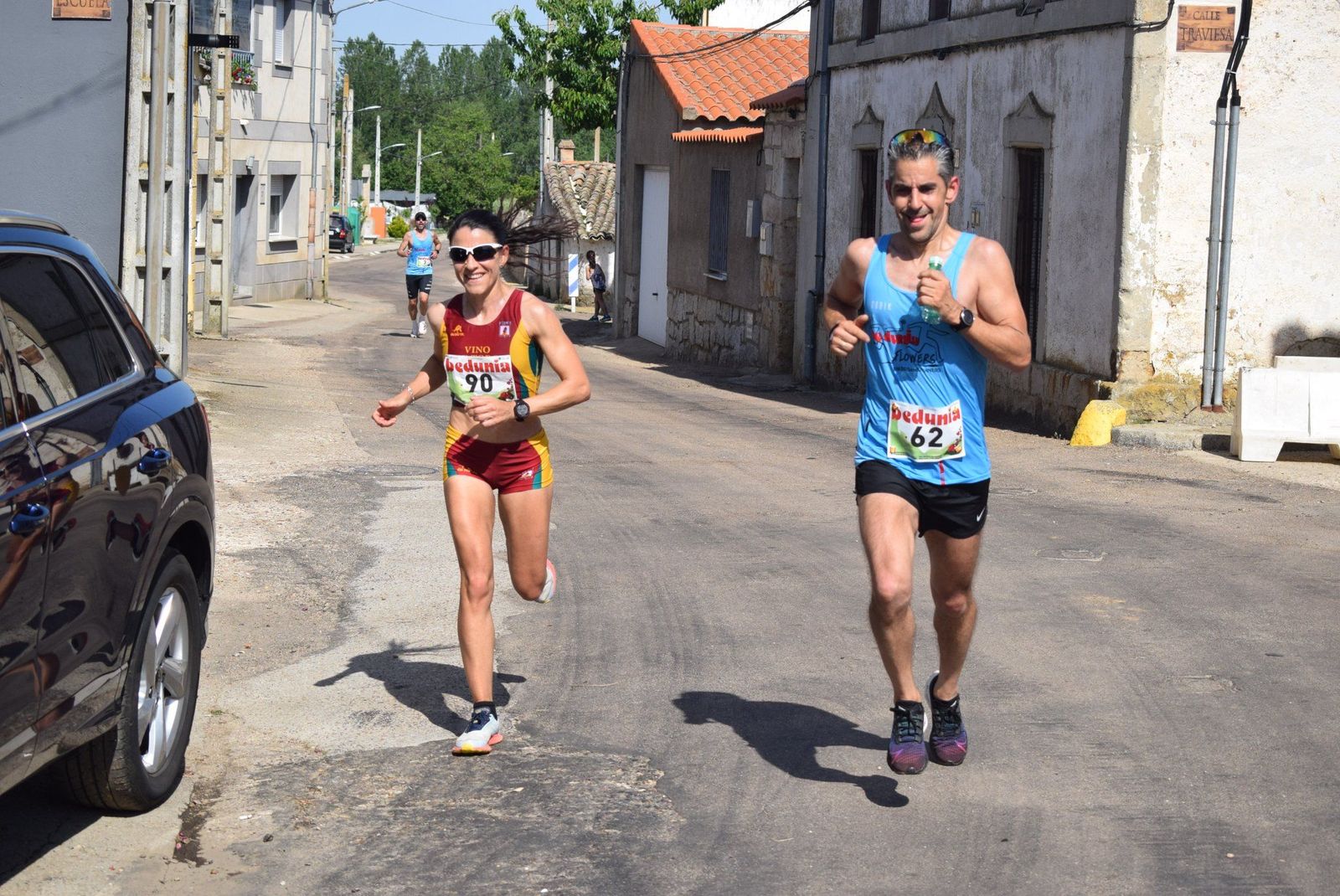 Verónica Sánchez, en la cuarta edición de la Carrera Entre Encinas.