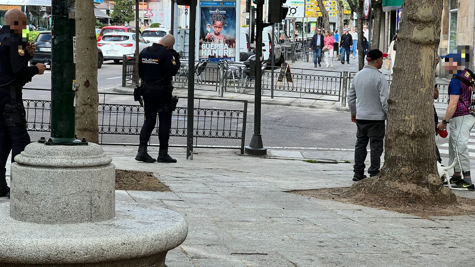 Pelea multitudinaria en el paseo Carmelitas