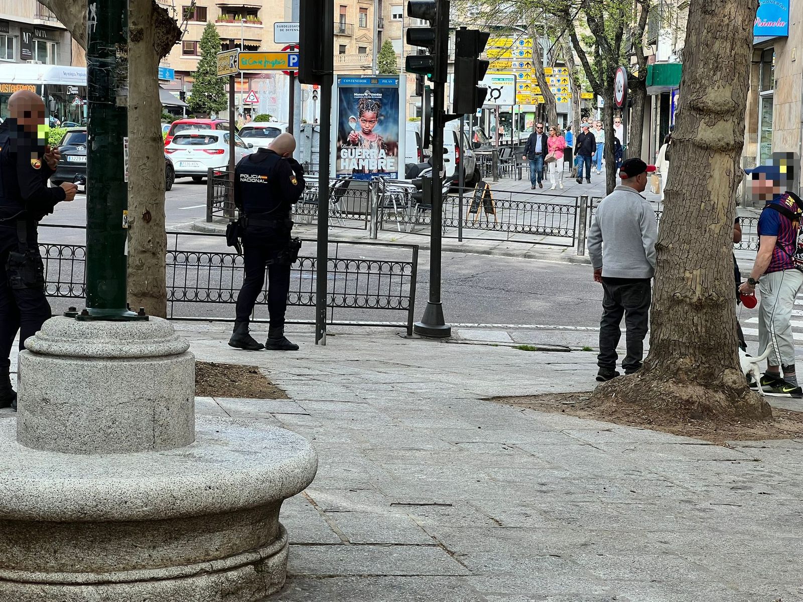 Pelea multitudinaria en el paseo Carmelitas