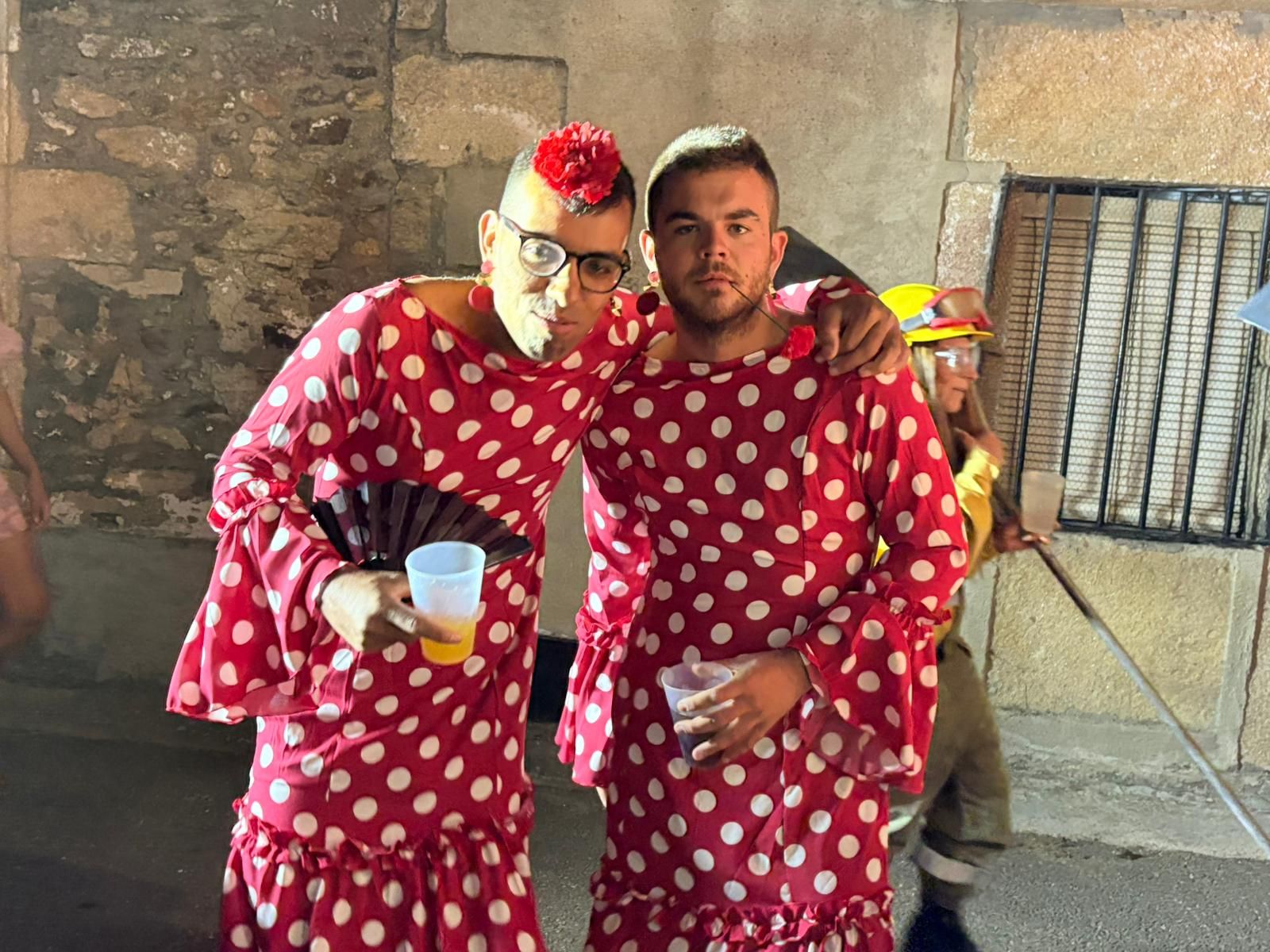 Desfile de carrozas en Pereña