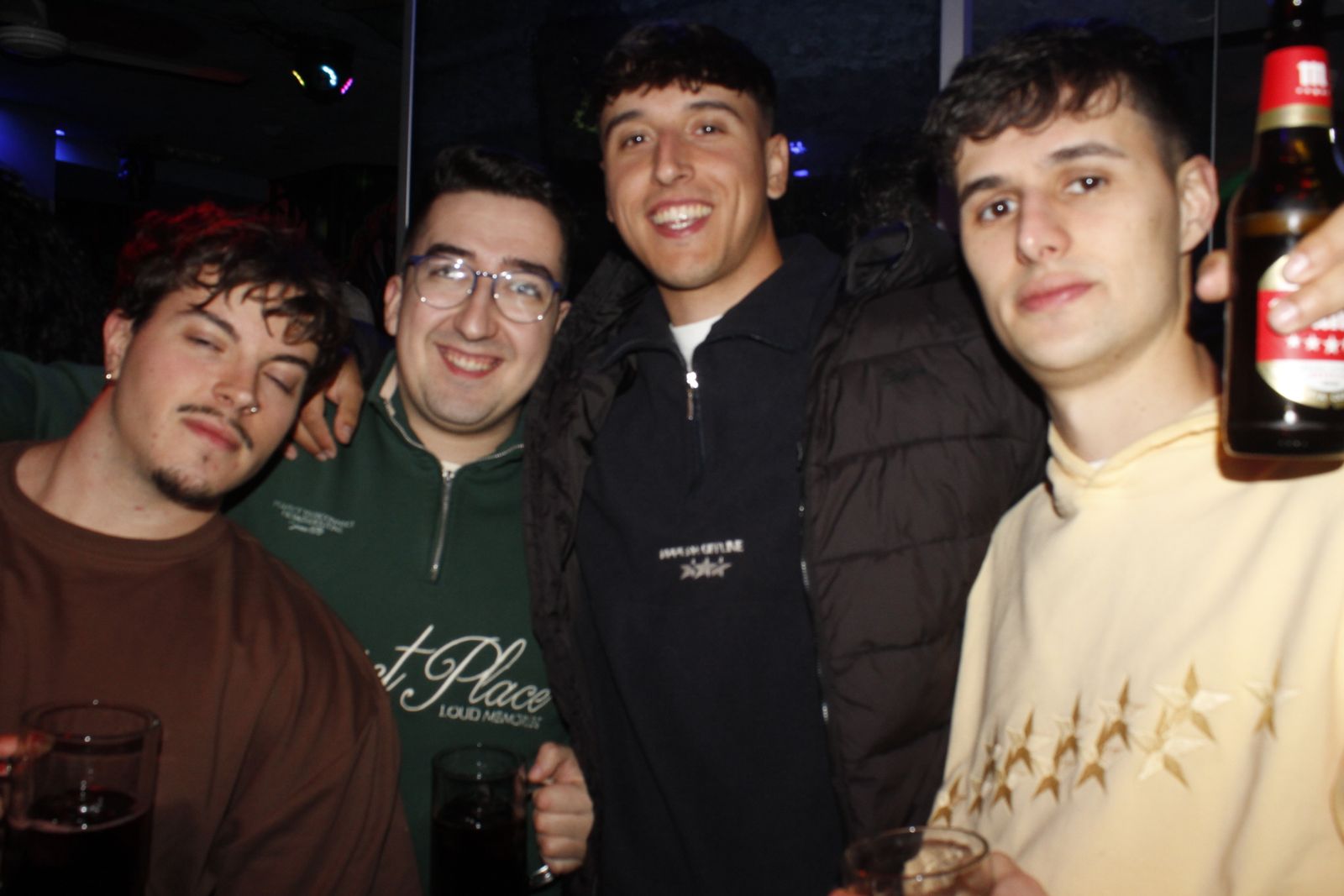 Salamanca de noche, sabado 28 de marzo