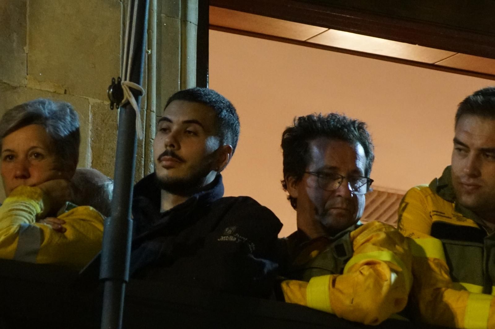 Los Bomberos de la Diputación dan voz al pregón de las fiestas de Alba de Tormes