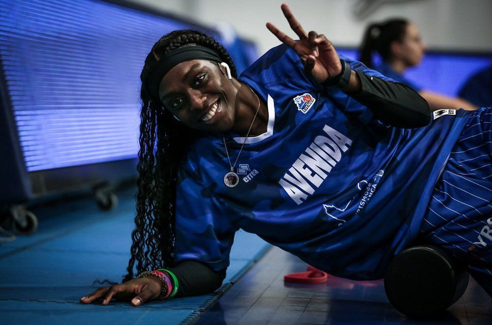 Copper, en el calentamiento ante MBA Moscow / FOTO FIBA