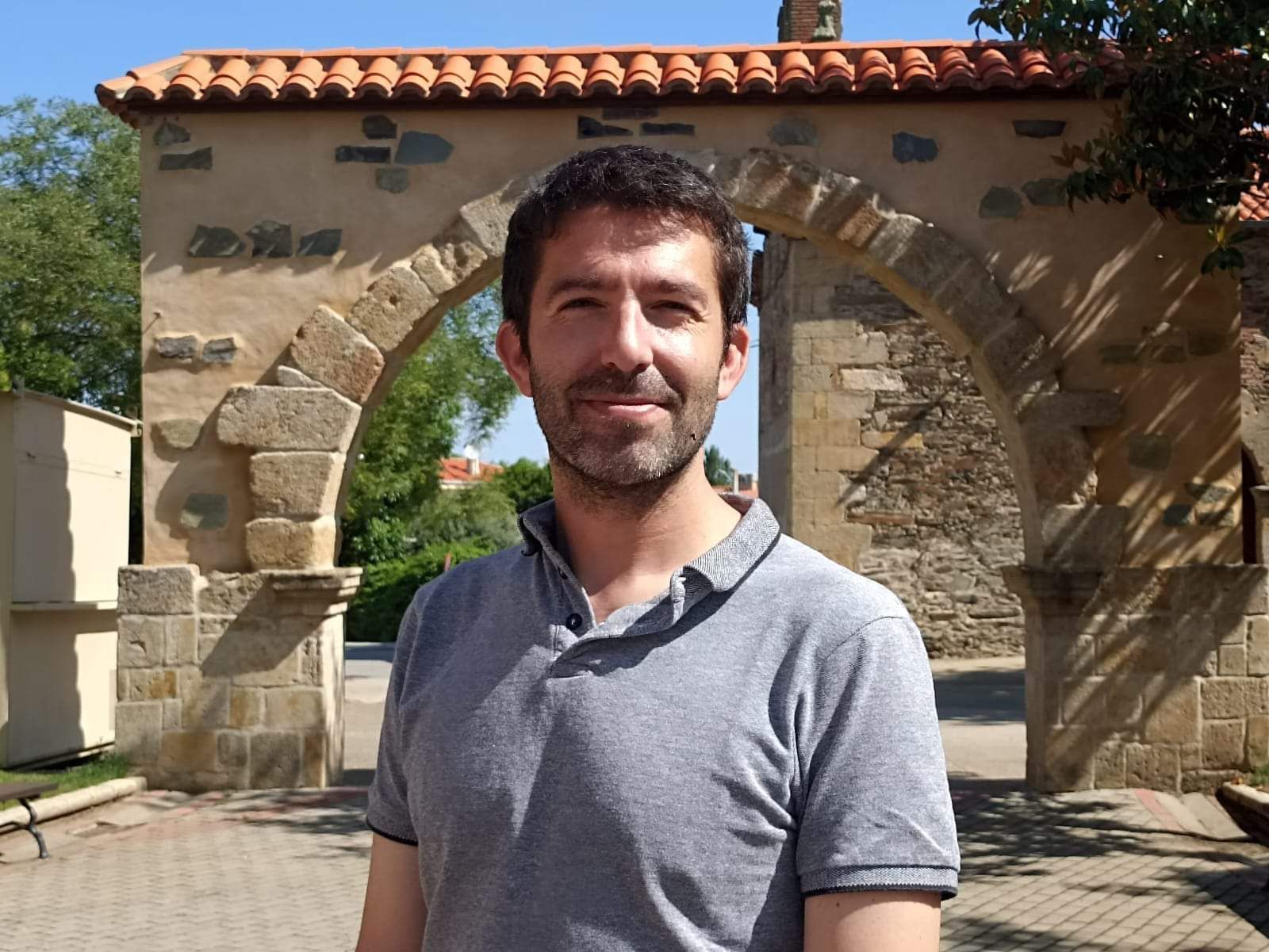 El alcalde de Miranda de Azán, José Luis Sánchez