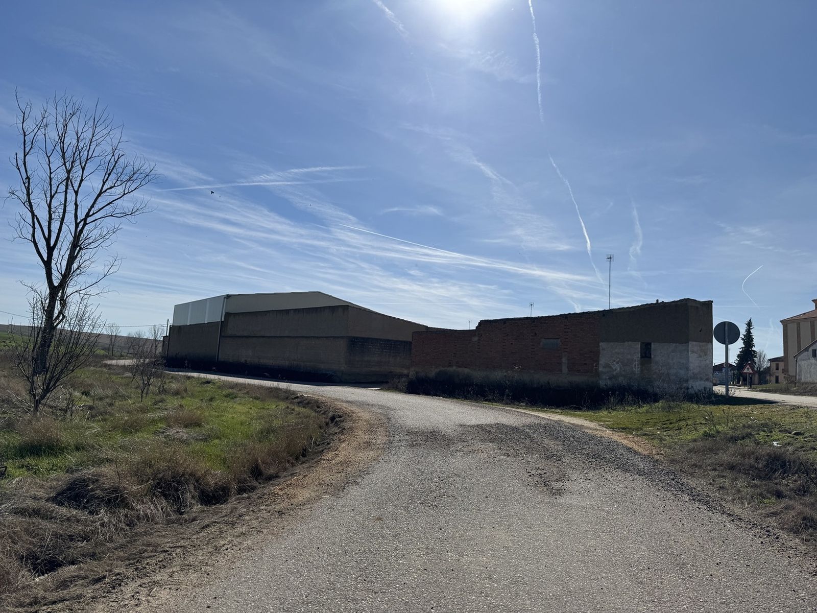 Ahora Decide denuncia la situación de la travesía de Cañizo tras las obras